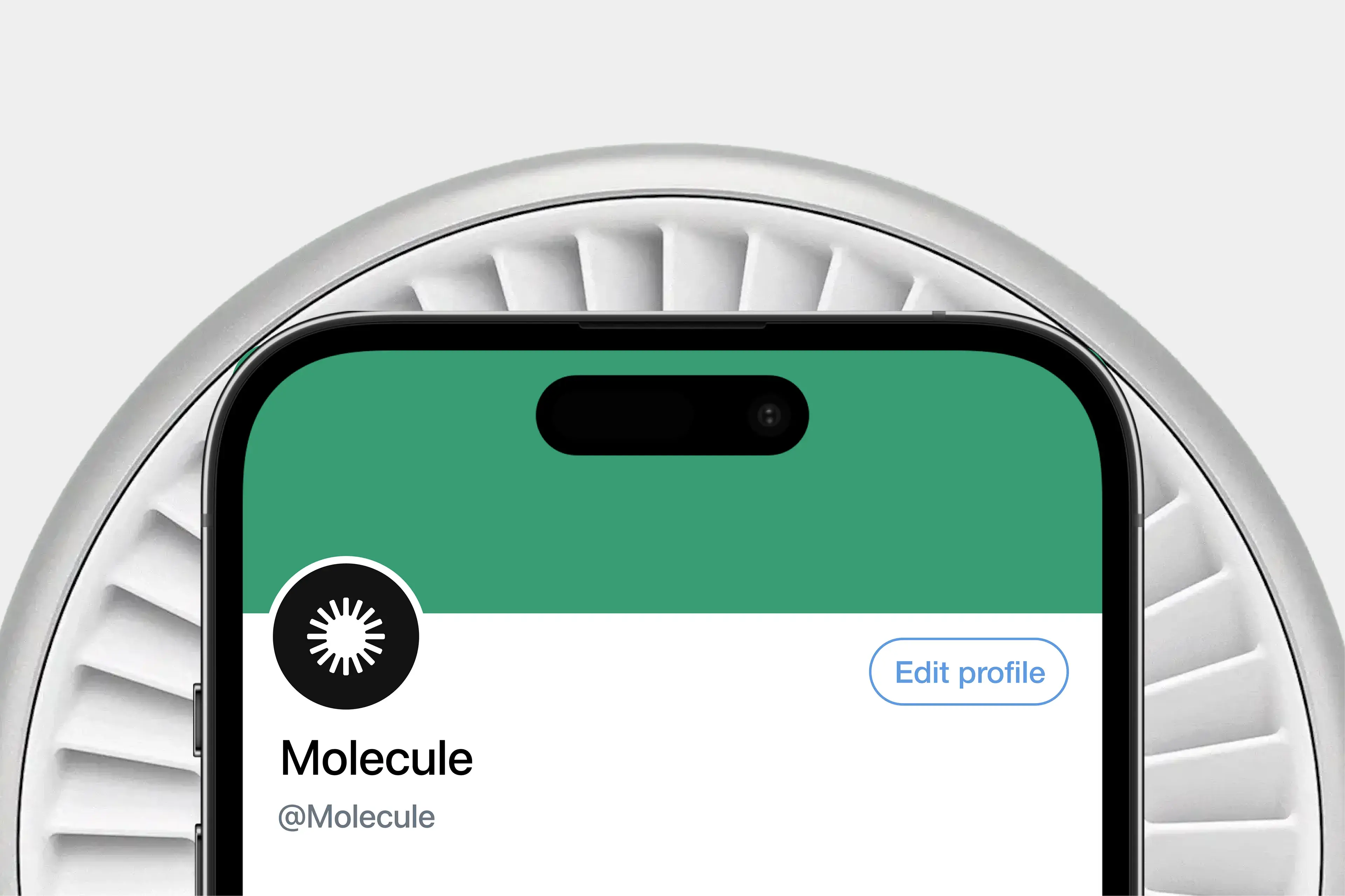 Screenshot showing the Molekule mobile app profile screen with 'Edit profile'.