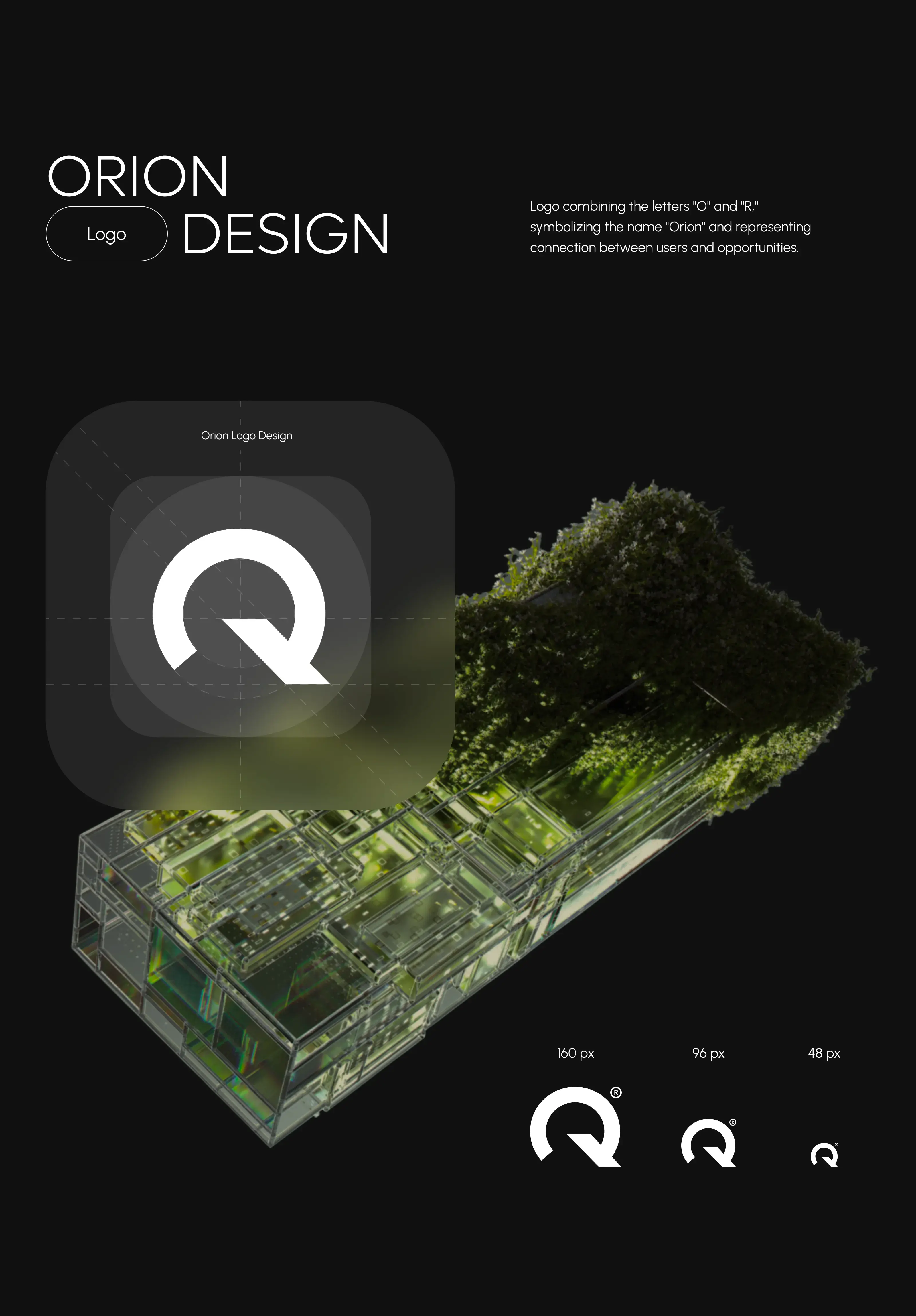 Screenshot of the Orion Job SaaS mobile app UI design.