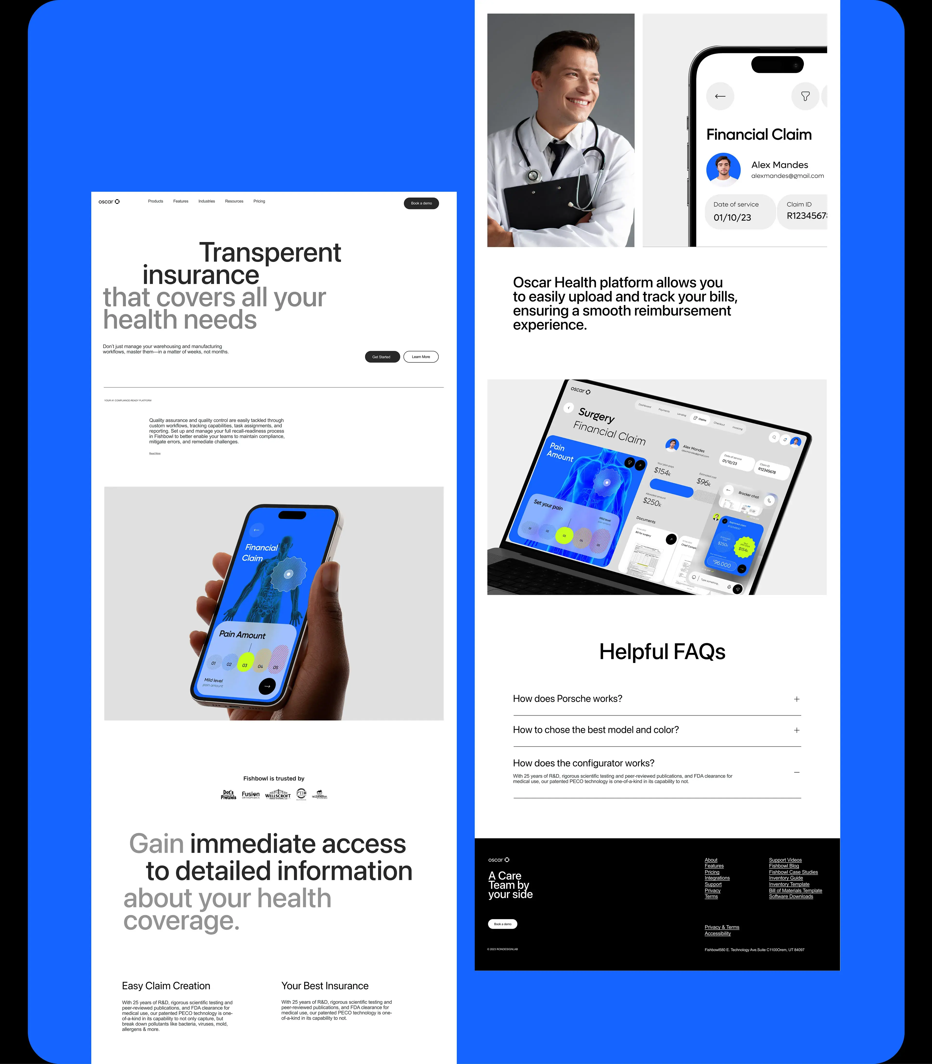 Medical Web Design | UX & UI Design