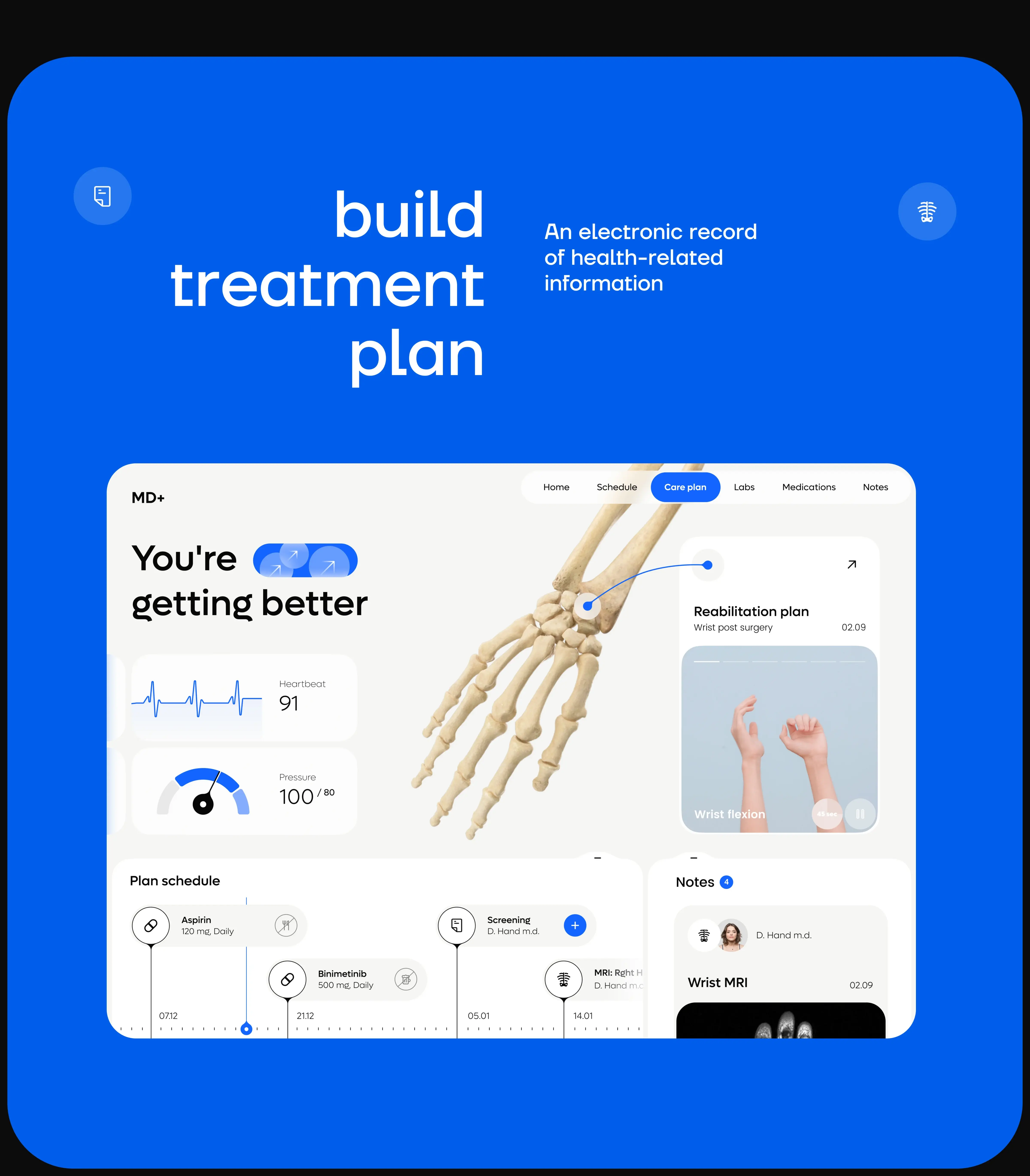 PHR - Personal Health Record UI UX Design - 5