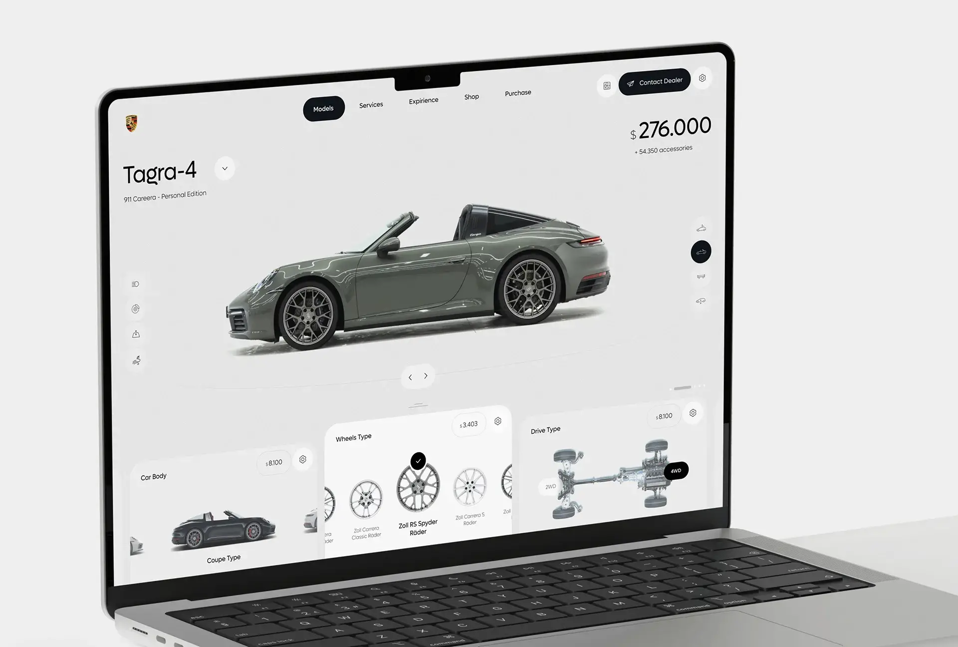 Porsche Configurator - UX UI Design - 7
