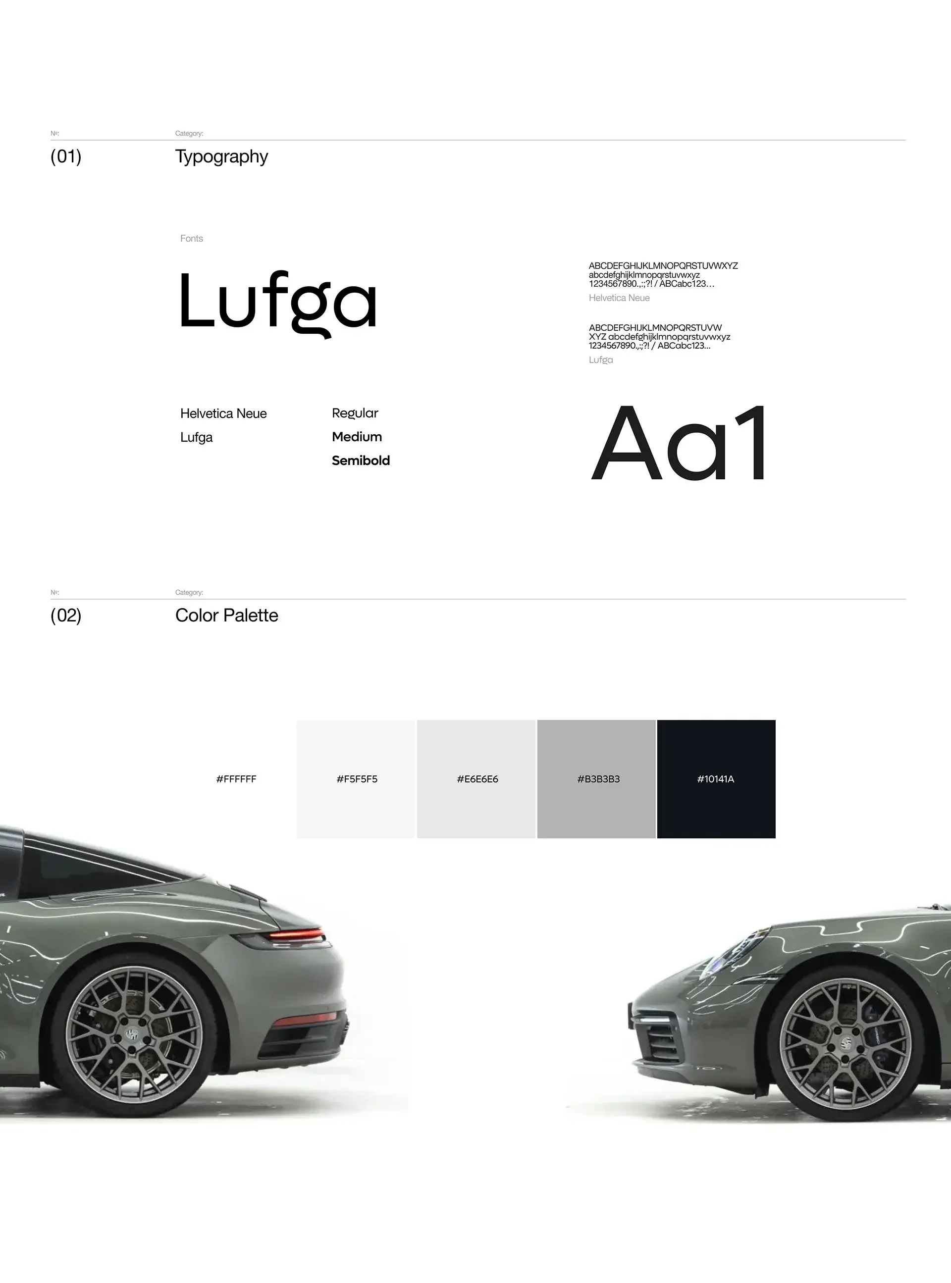 Porsche Configurator - UX UI Design - 2