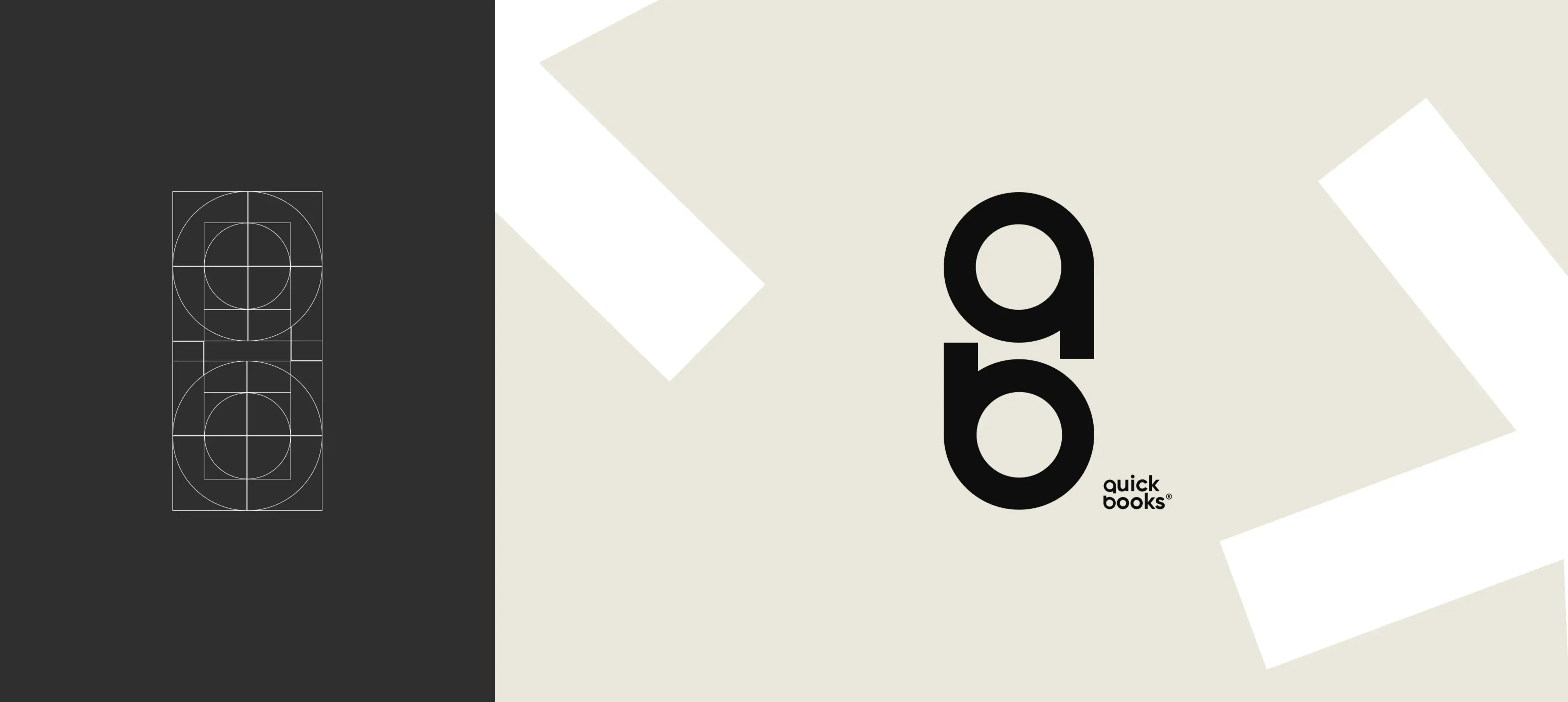 QuickBooks logo and graphic element representing financial data for enterprise management.
