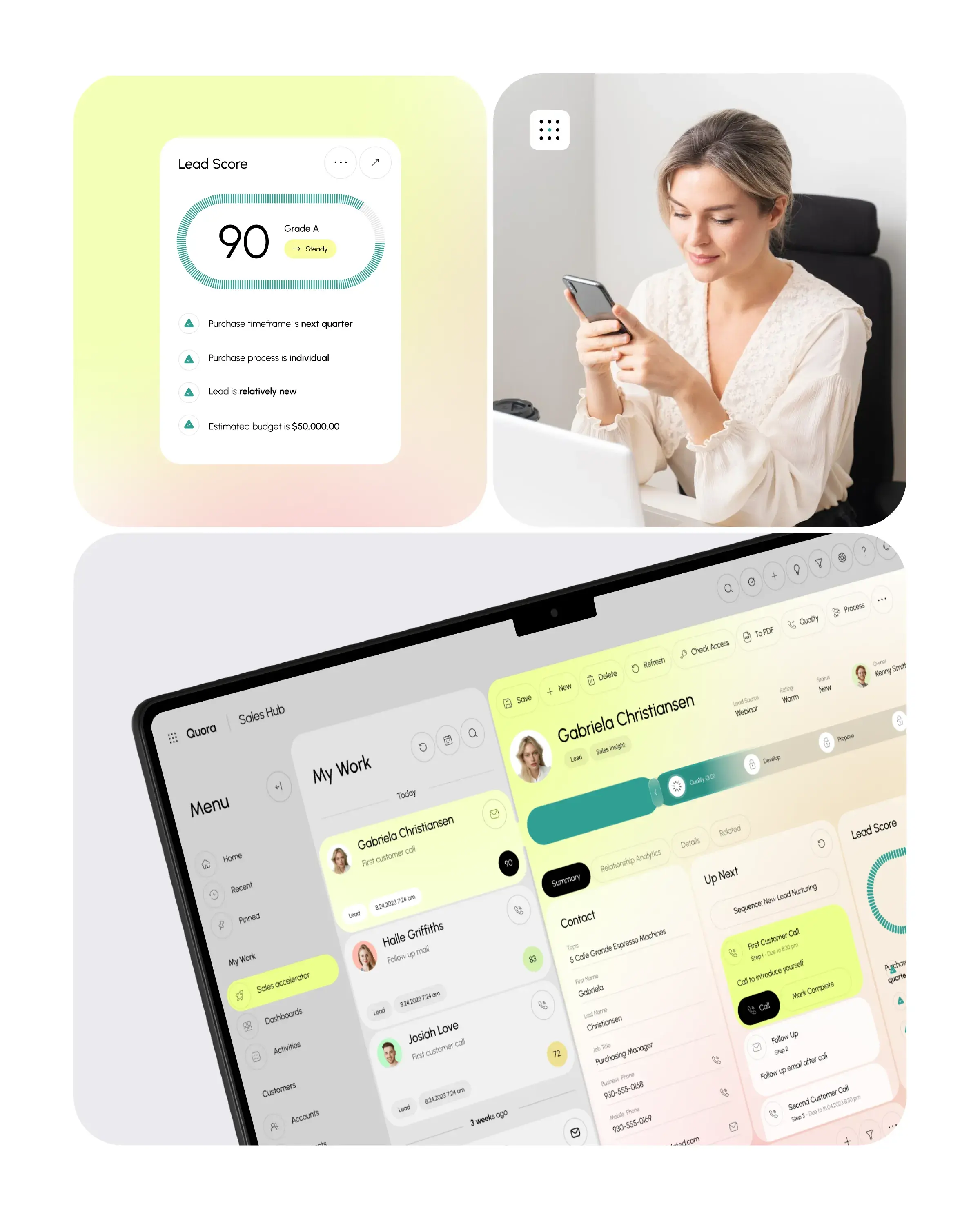 Screenshot of a mobile app interface on a device, relevant to UI/UX design and marketing.
