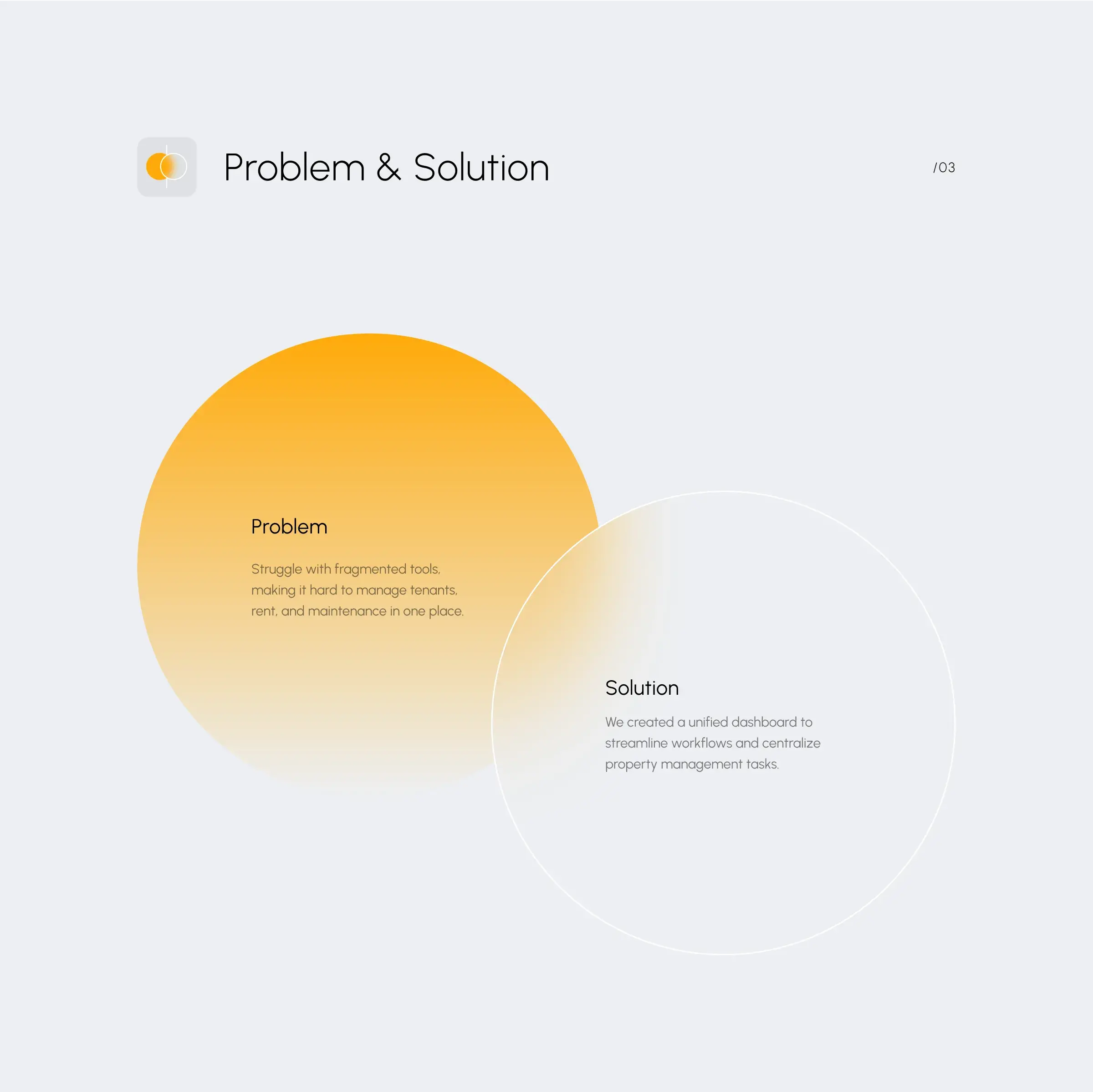 Diagram showing data metrics or processes for the real estate management SaaS.