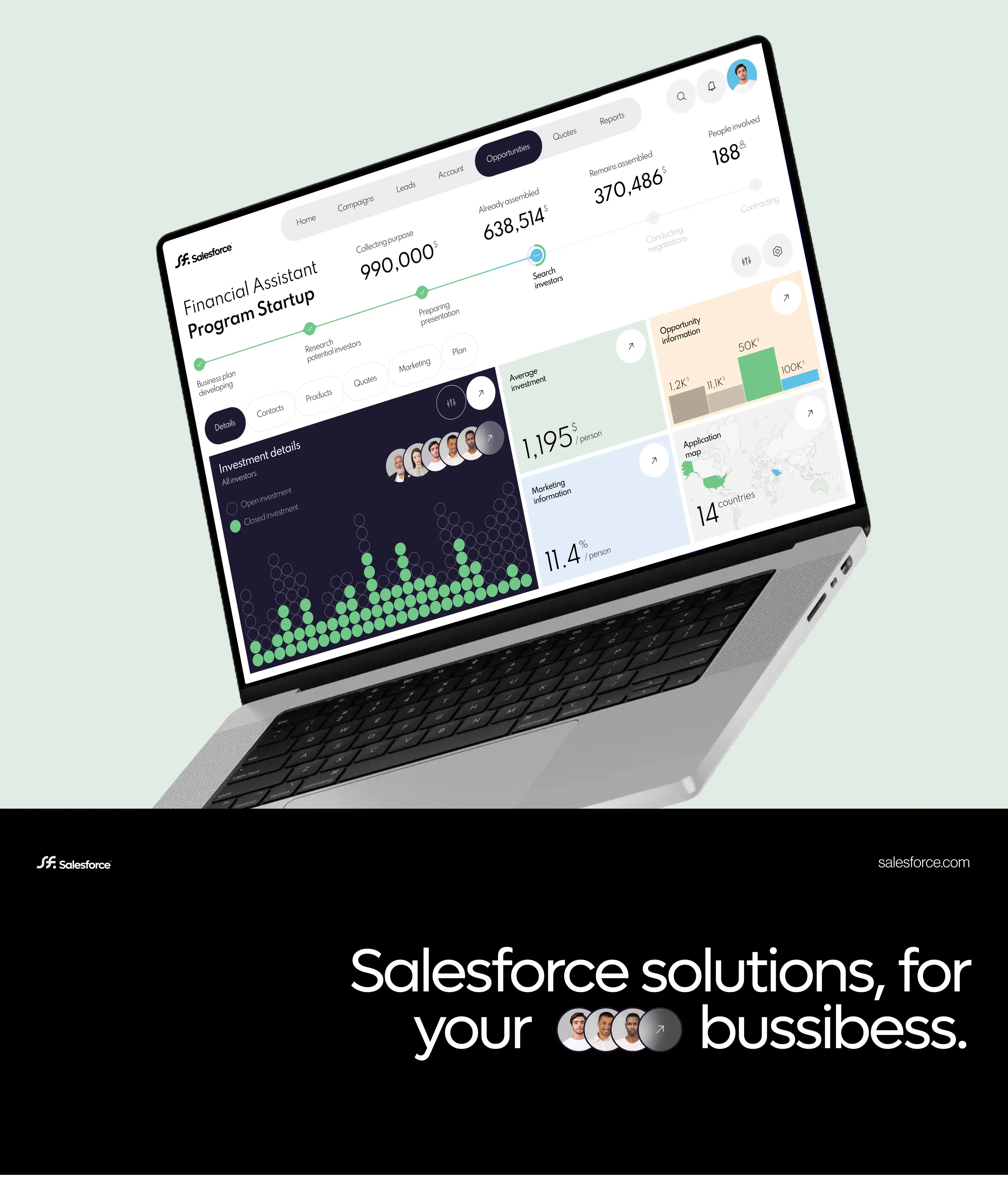 Salesforce CRM - SaaS Software UX UI Design - 5