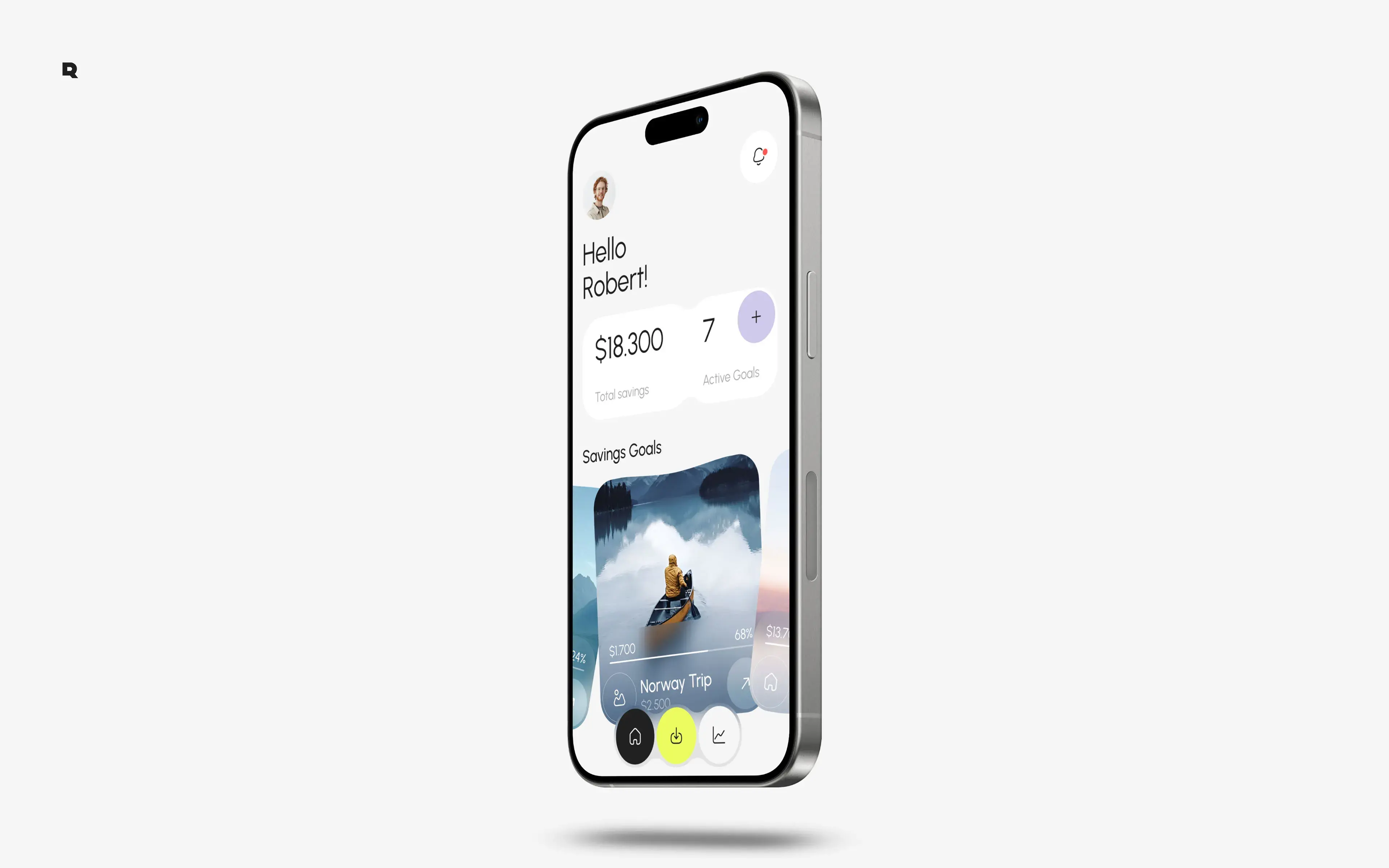 SavingPro App — Finance & UI UX Design project
