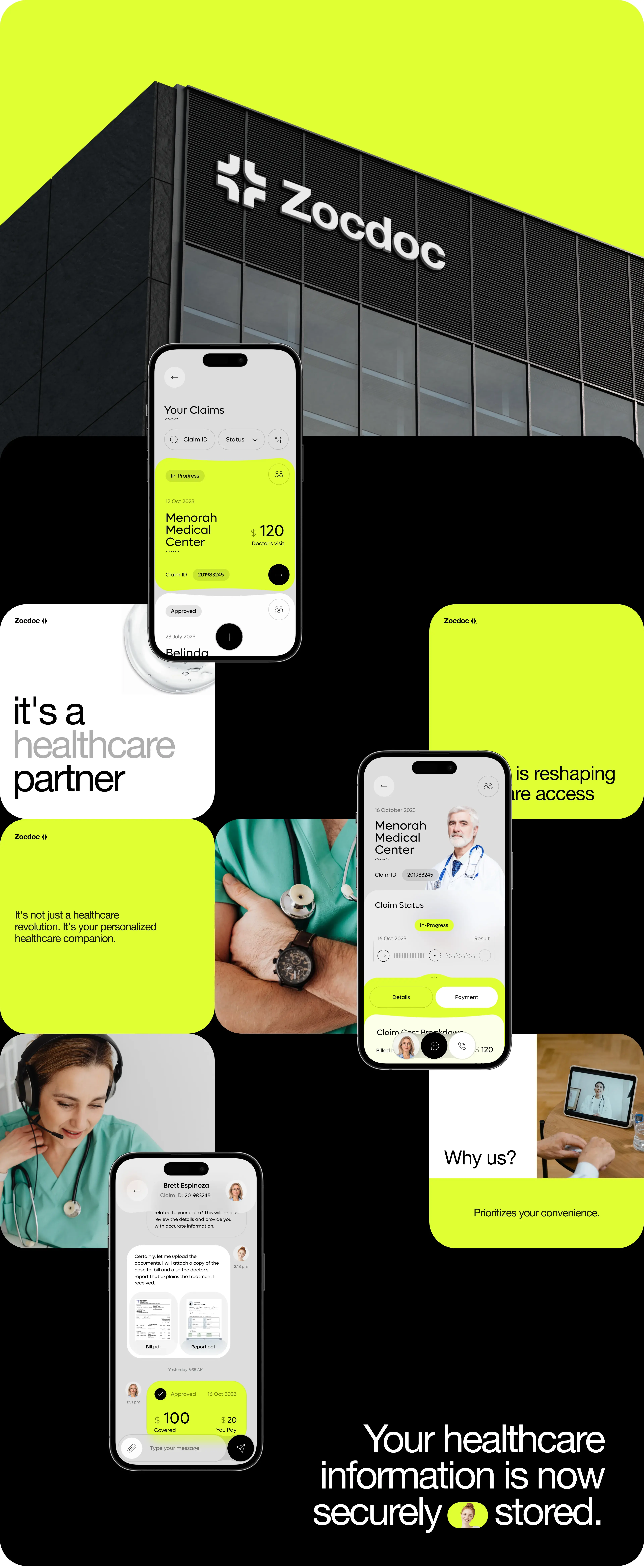 ZocDoc Health Care - Mobile App & UX UI Design - 7