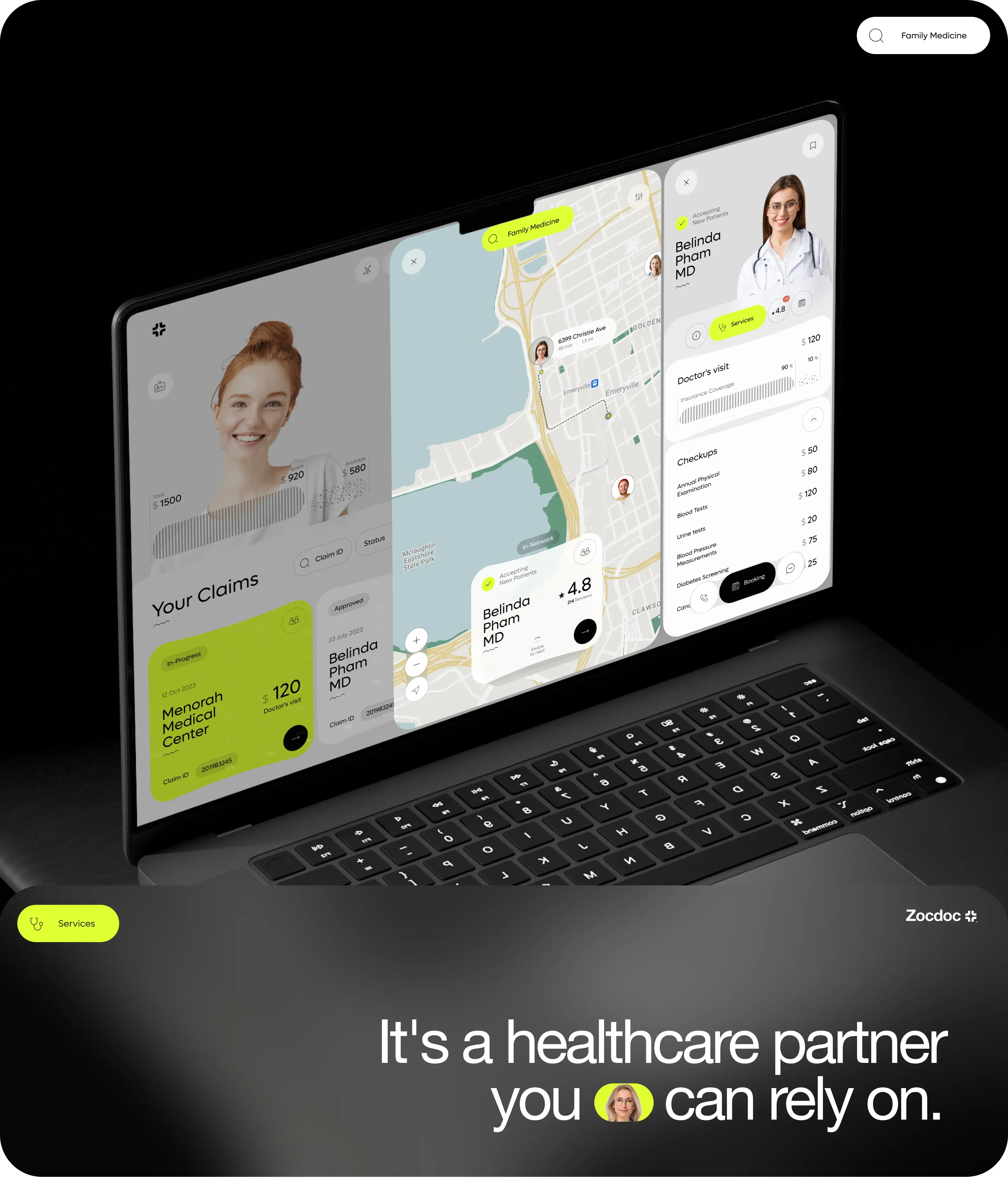 ZocDoc Health Care - Mobile App & UX UI Design - 5