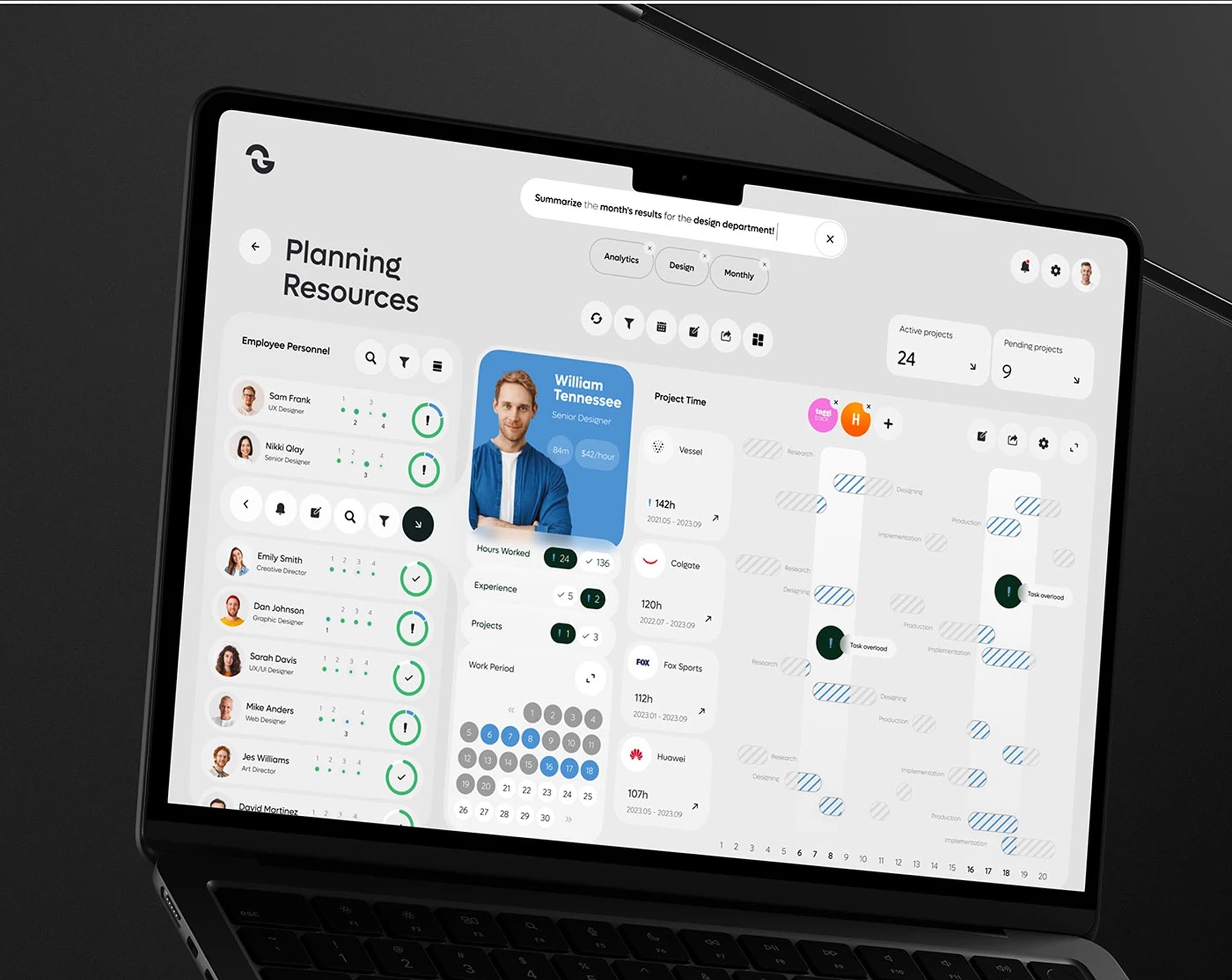 Dashboard Architecture | UX & UI Design