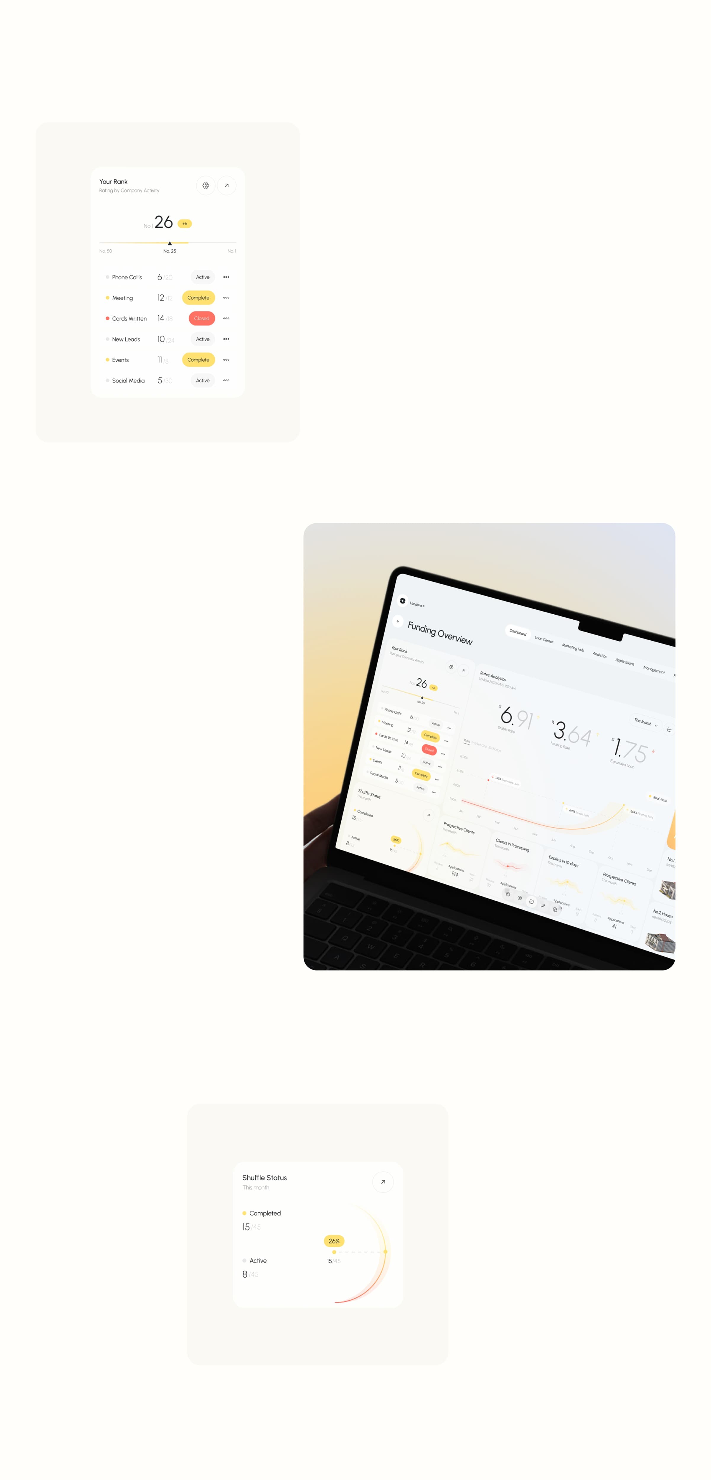Lendora CRM - SaaS & UX UI Design - 9
