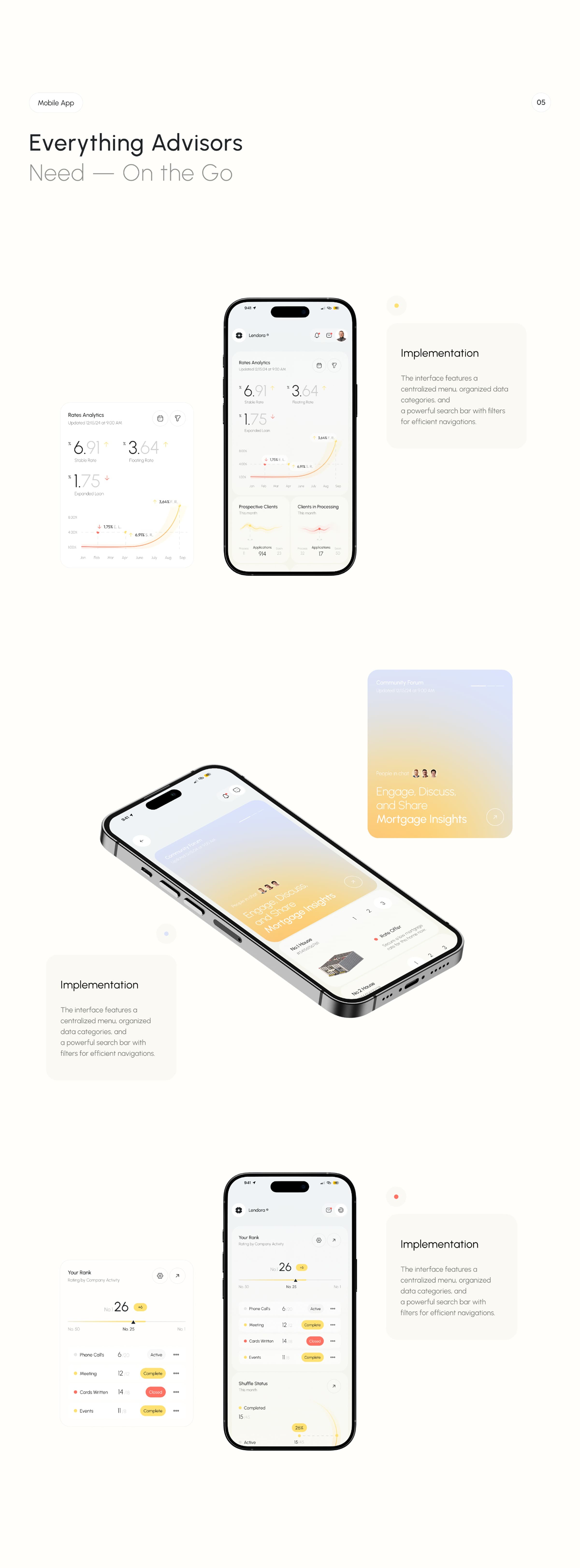 Lendora CRM - SaaS & UX UI Design - 17