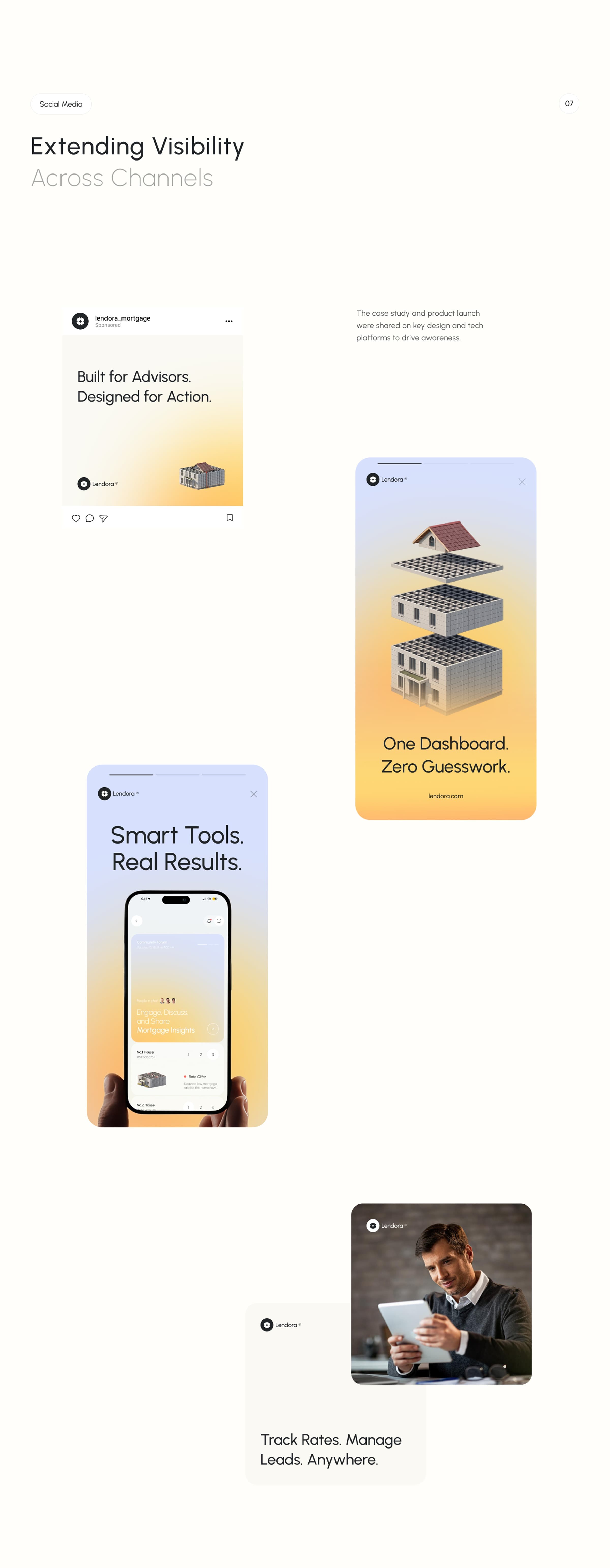 Lendora CRM - SaaS & UX UI Design - 23