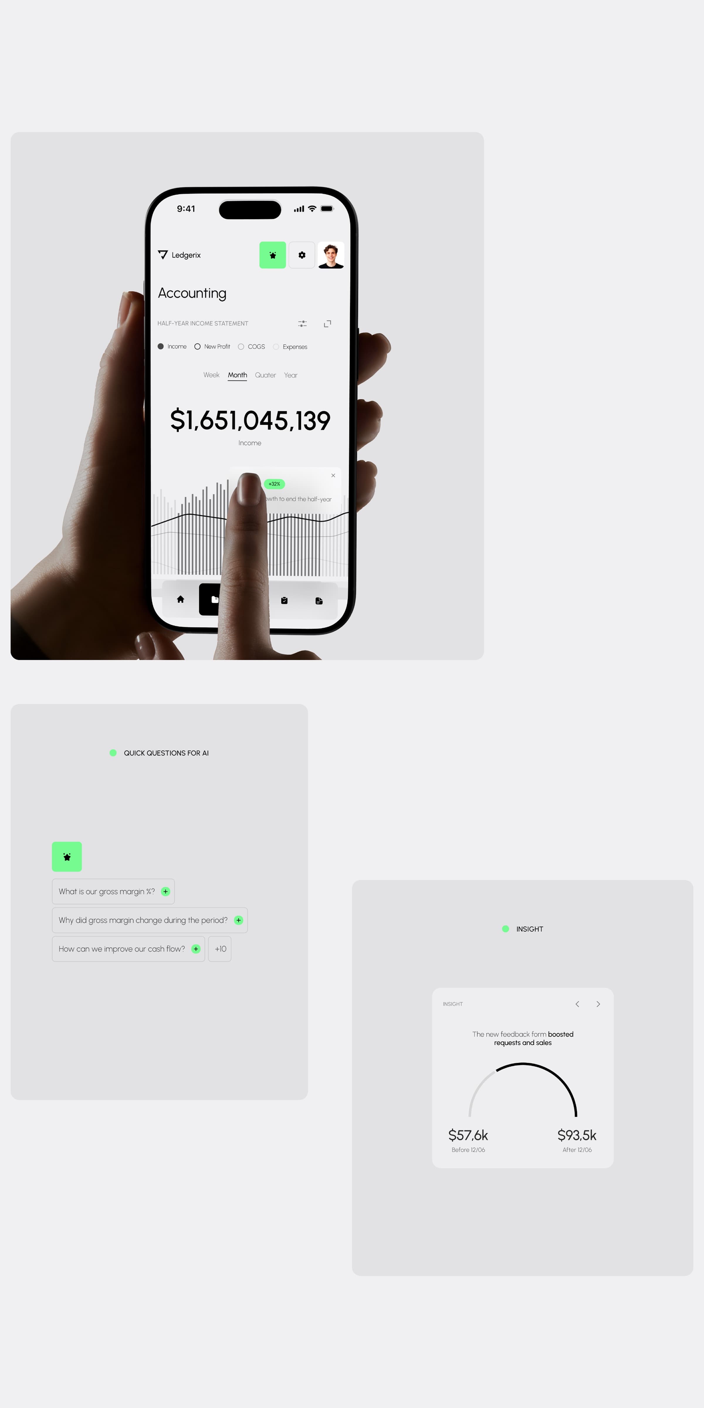 Ledgerix CRM - Finance SaaS & UX UI Design - 5