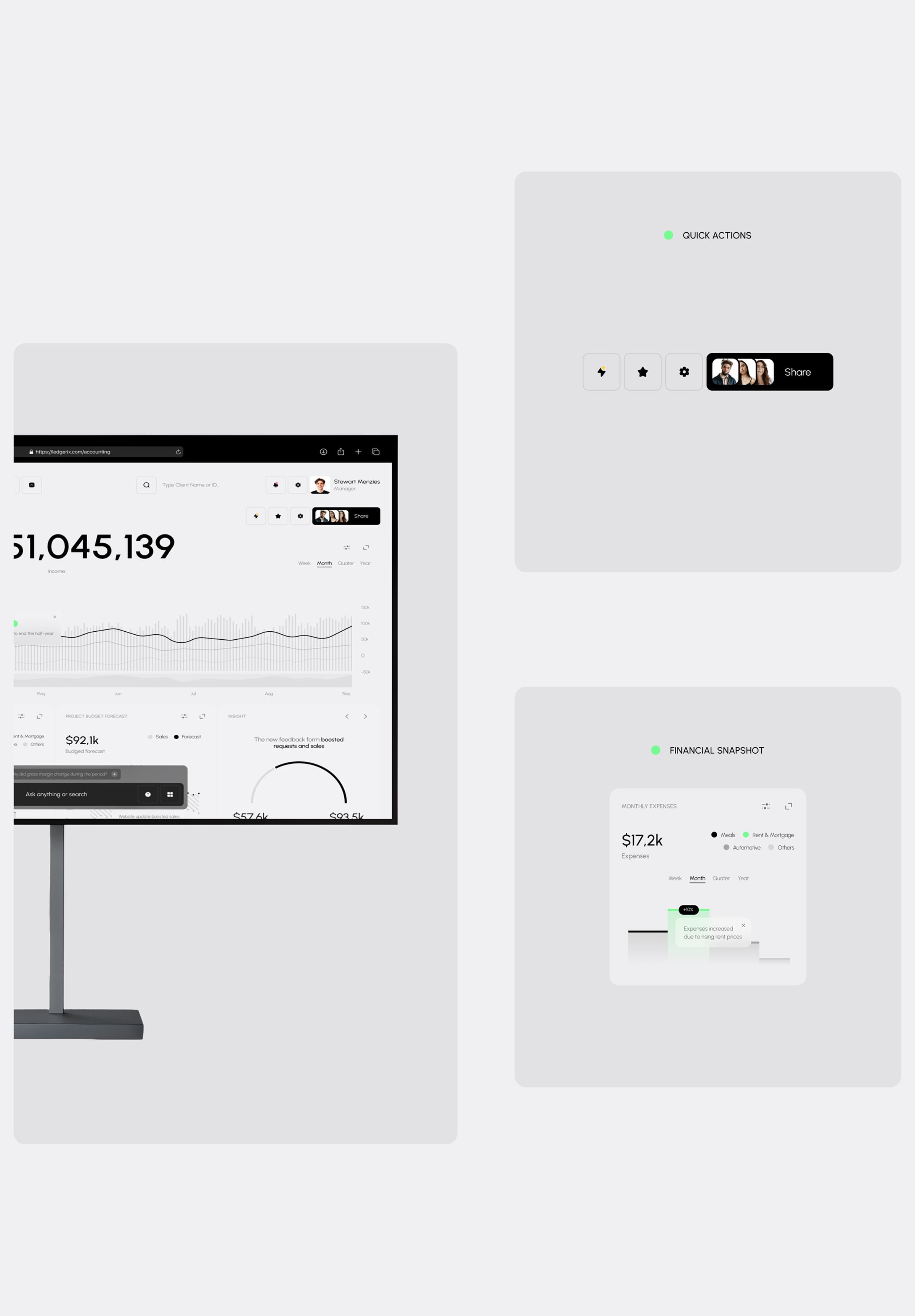 Ledgerix CRM - Finance SaaS & UX UI Design - 8