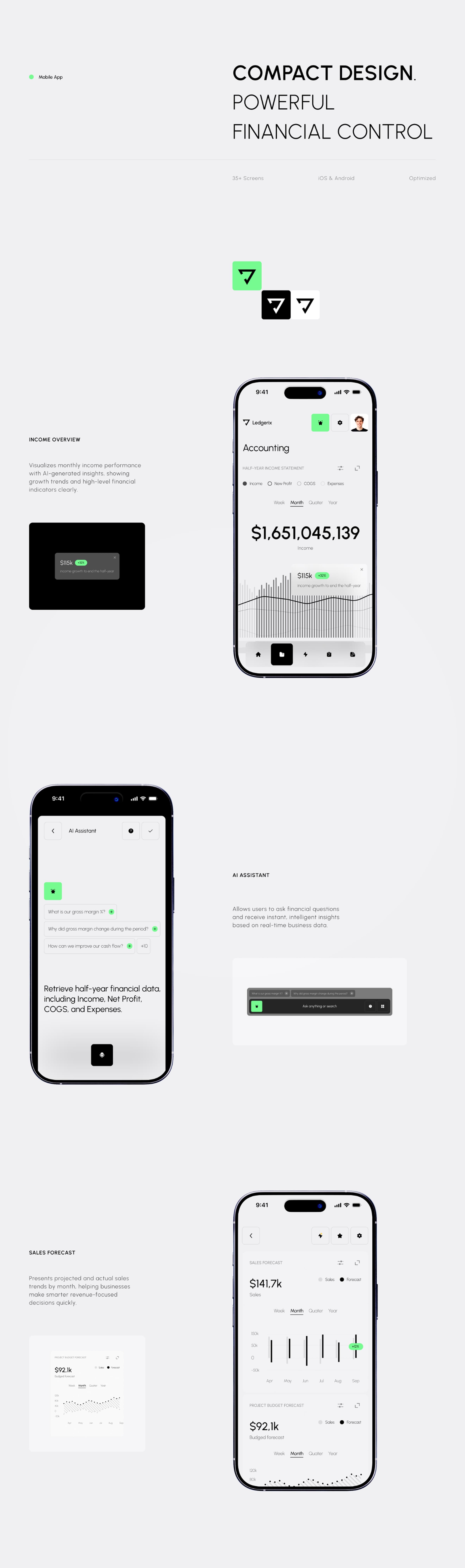 Ledgerix CRM - Finance SaaS & UX UI Design - 10