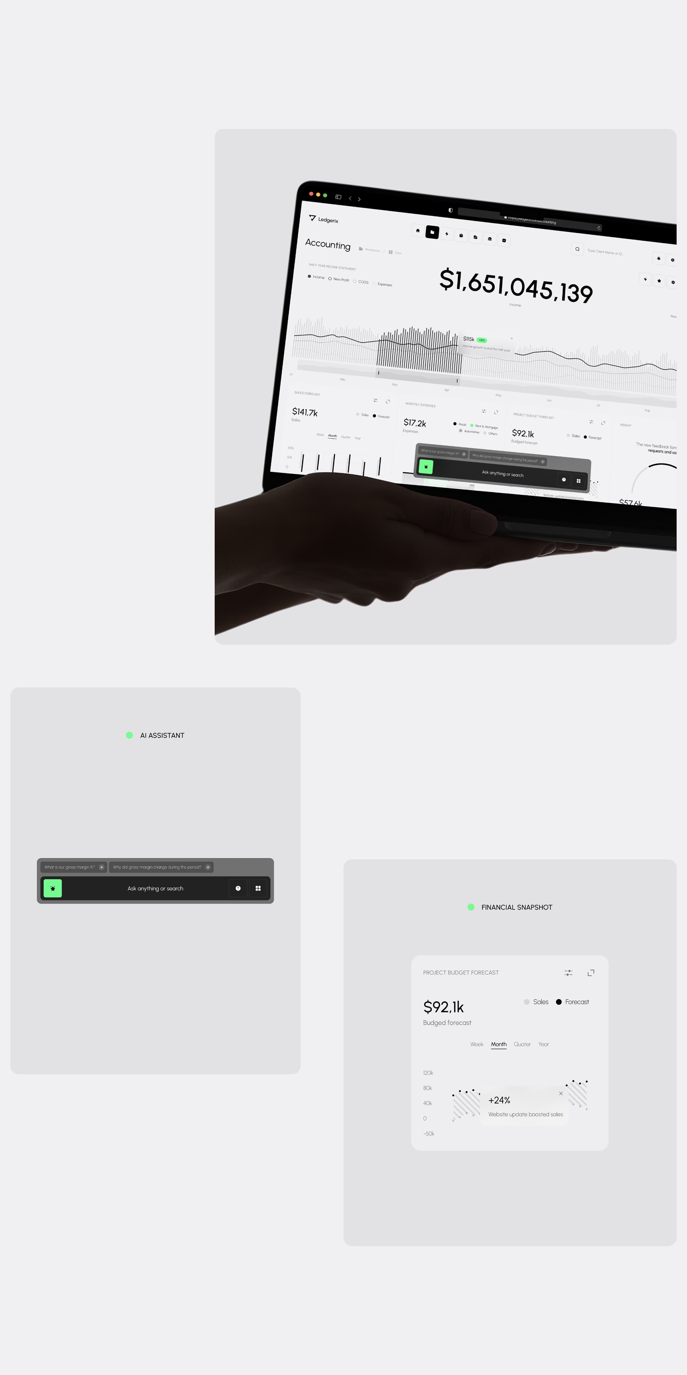 Ledgerix CRM - Finance SaaS & UX UI Design - 11