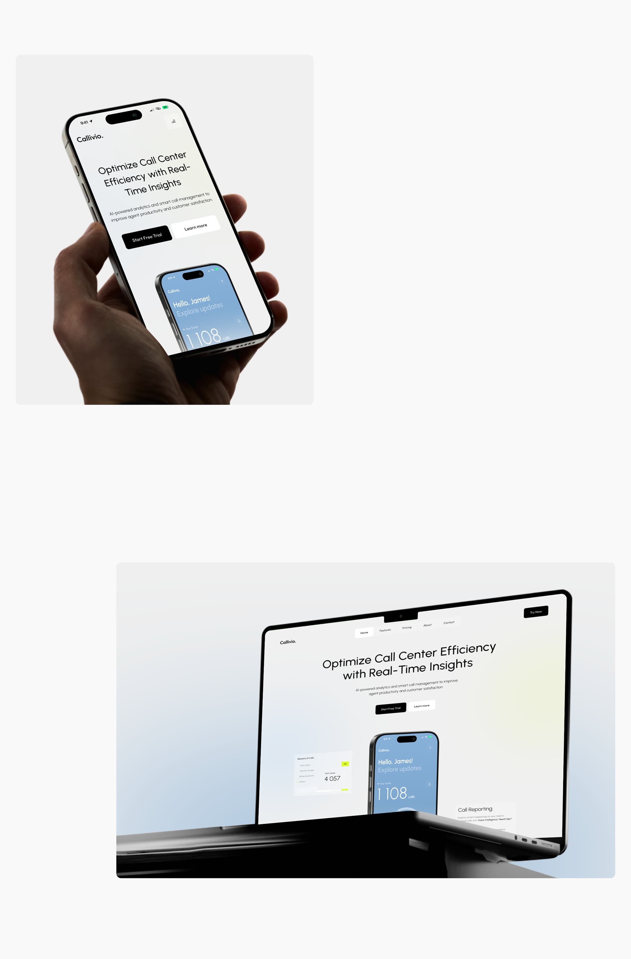 Callivio CRM - SaaS & UX UI Design - 18