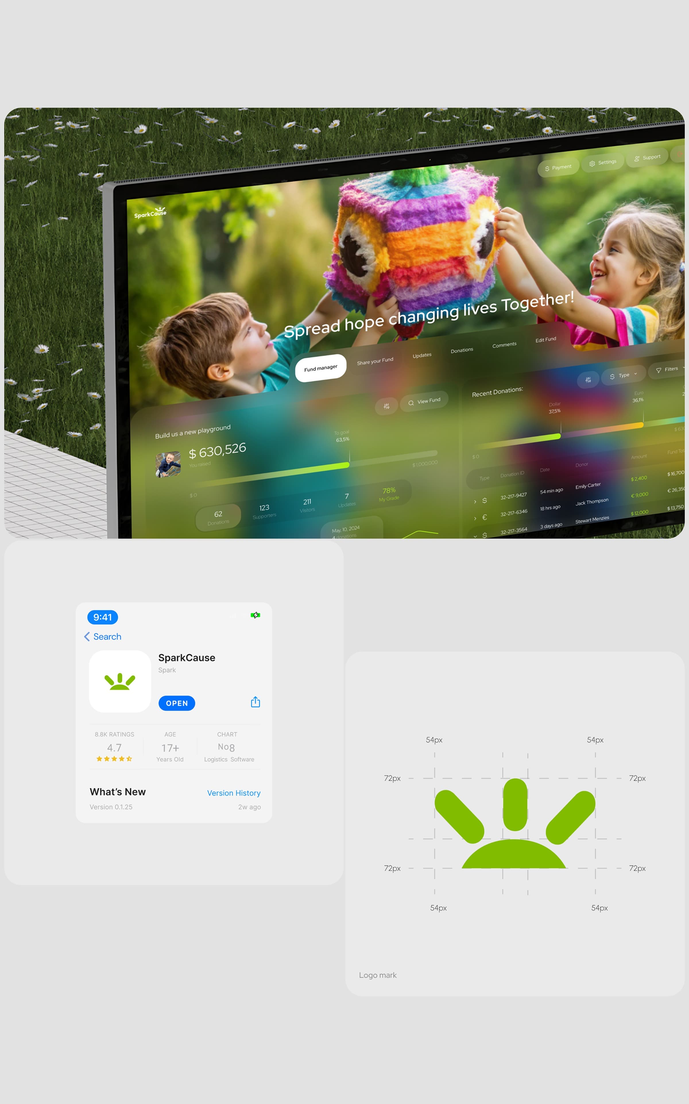 SparkCause - Fundraising SaaS & UX UI Design - 2
