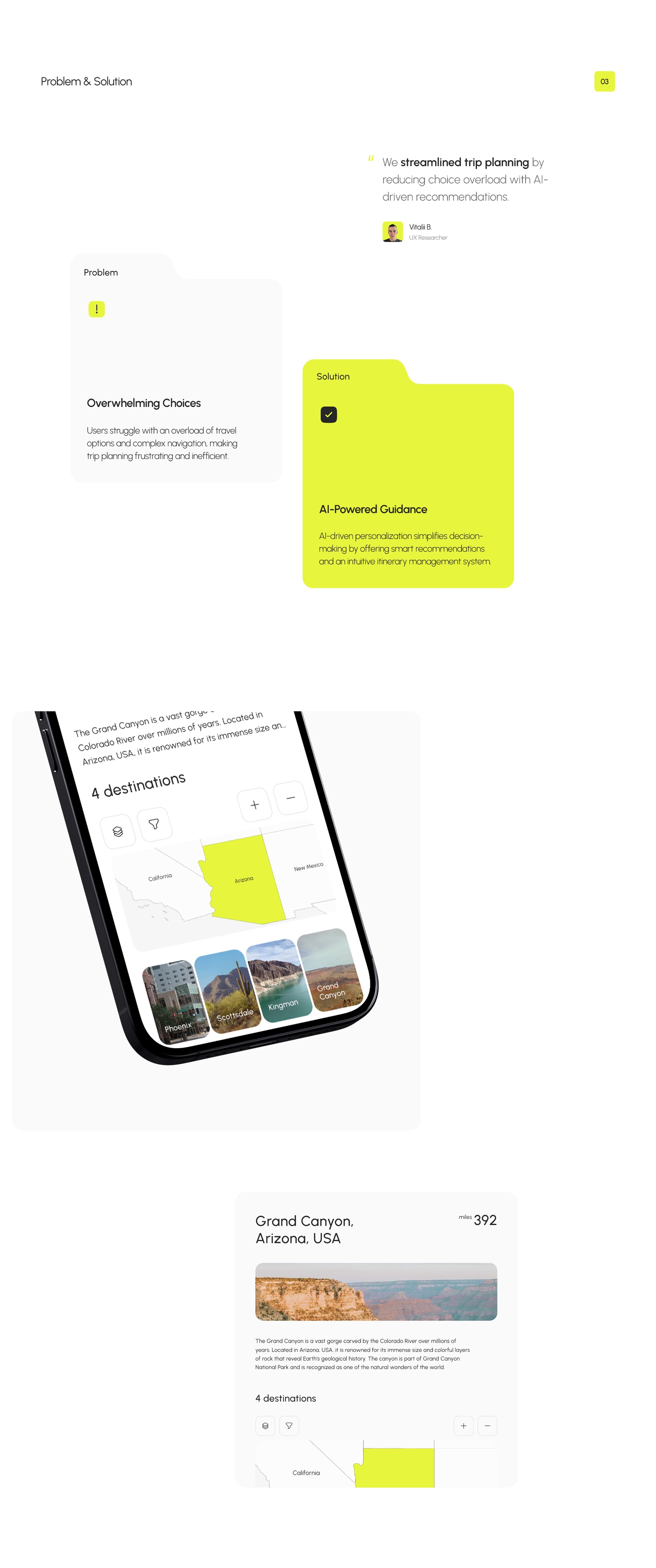 AI Travel Industry | UX & UI Design