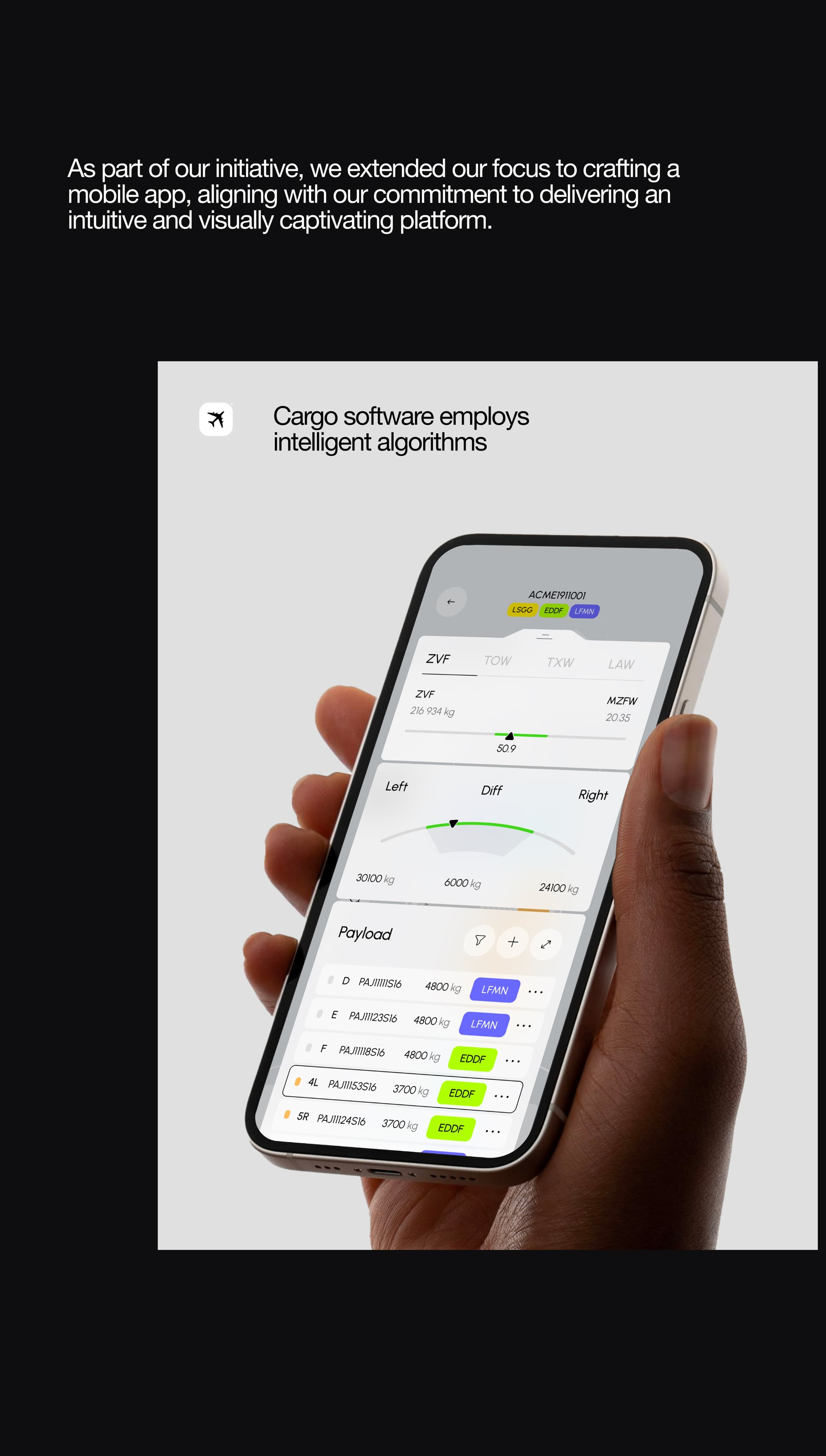 Logistics Optimization Software | UX & UI Design