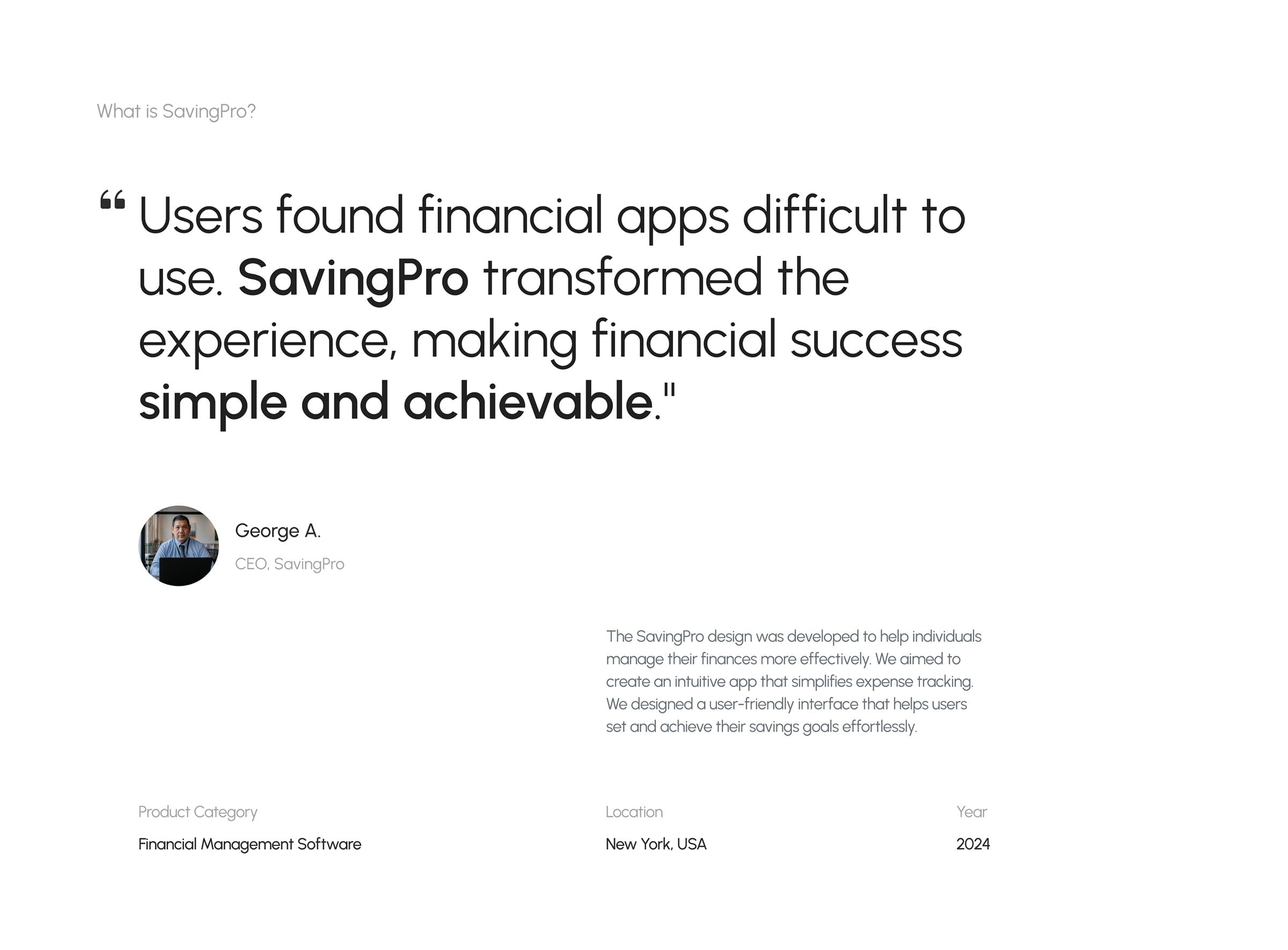 AI-driven Finance Tools | UX & UI Design