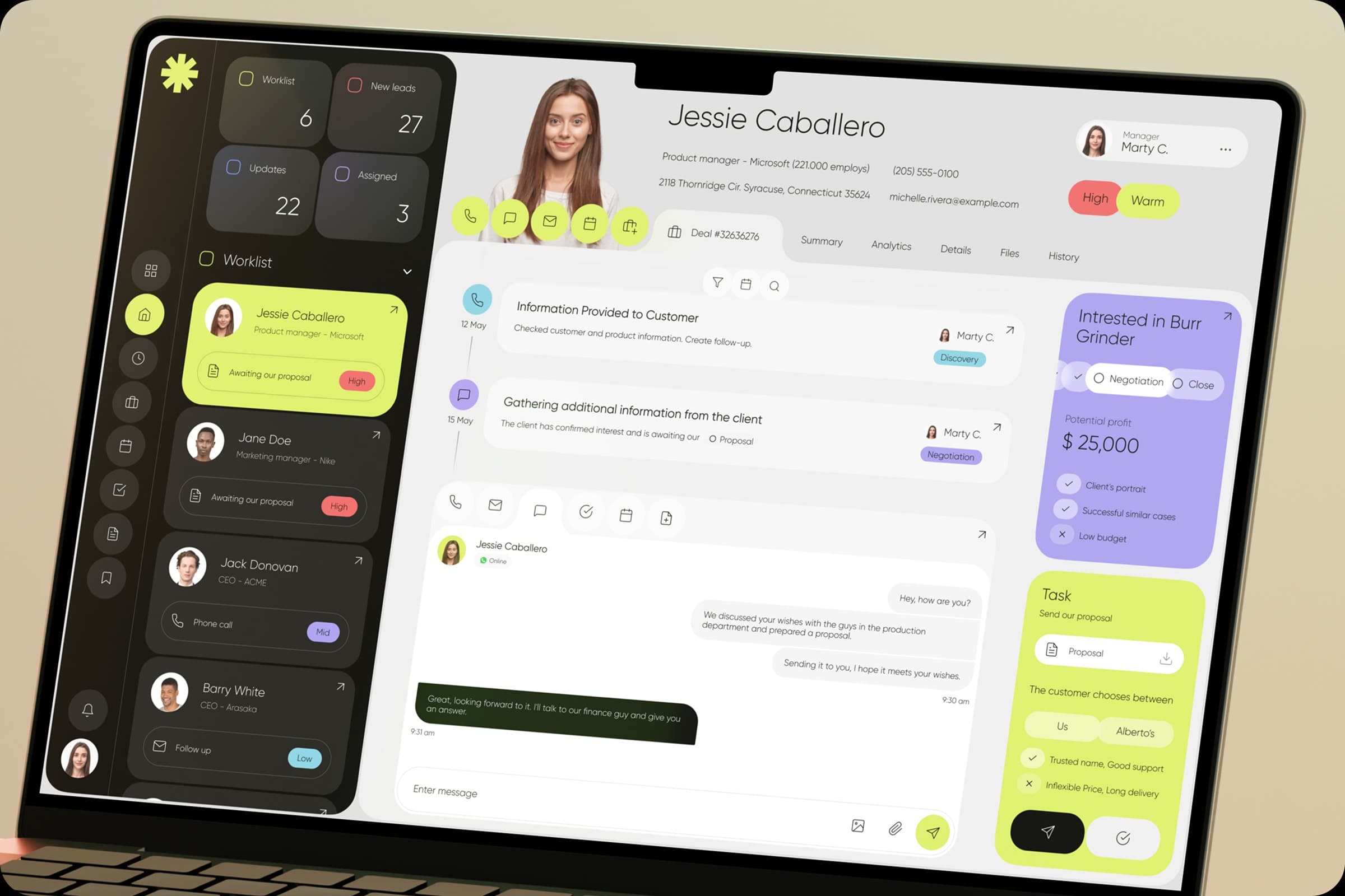 Microsoft Dynamics – Lead Management CRM Platform & UX