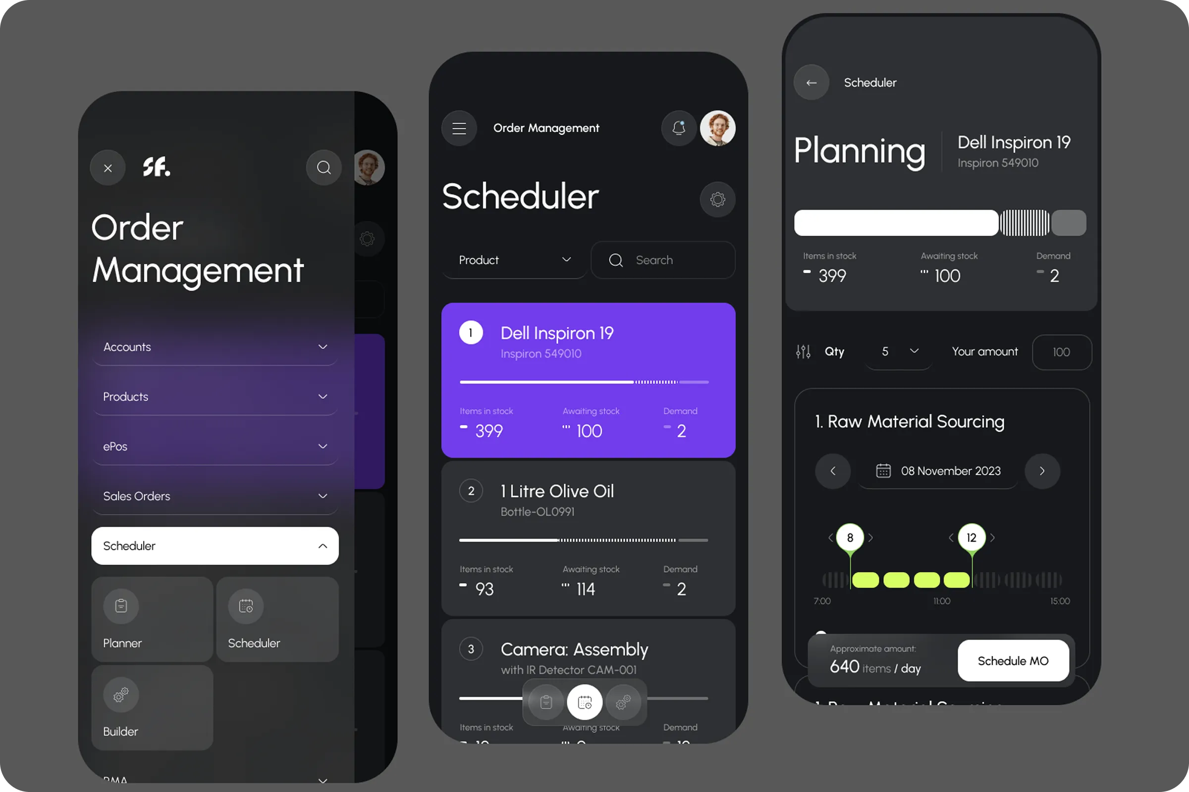 Salesforce Scheduler Interface UI Design Salesforce Scheduler Interface UI Design
