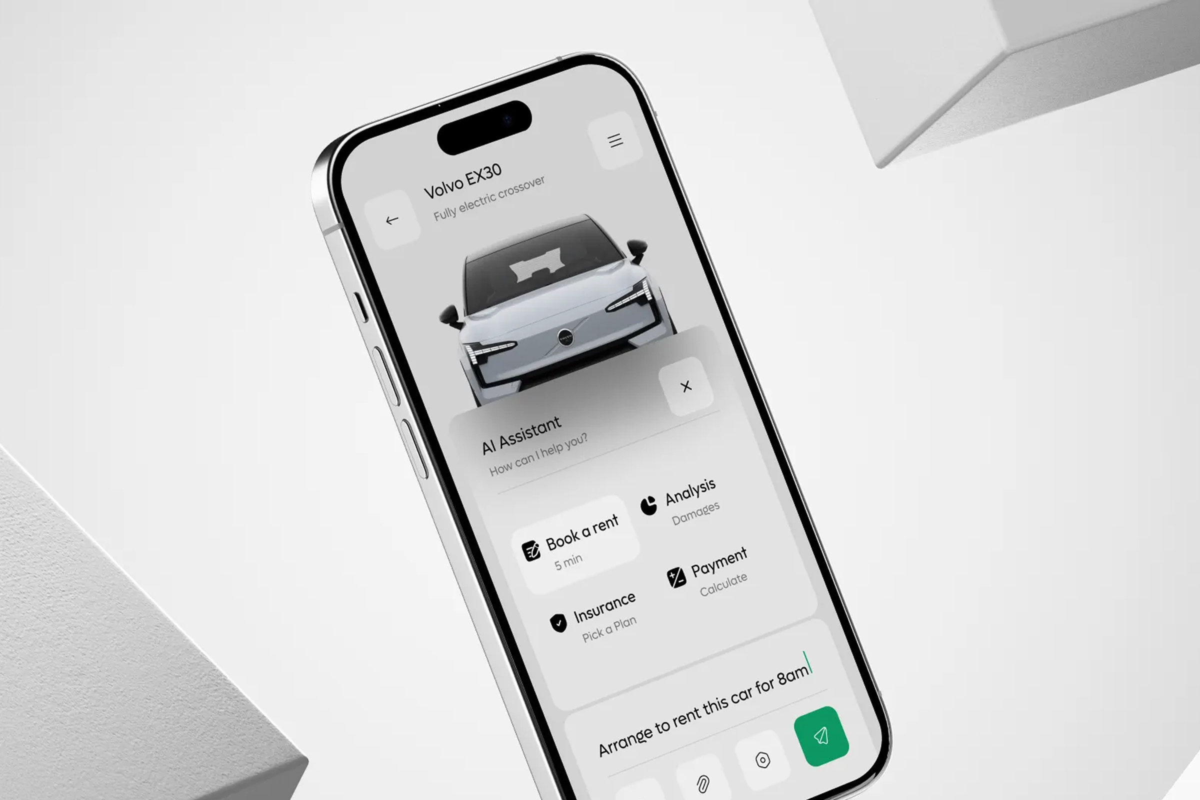 Car Rent AI Assistant Dashboard