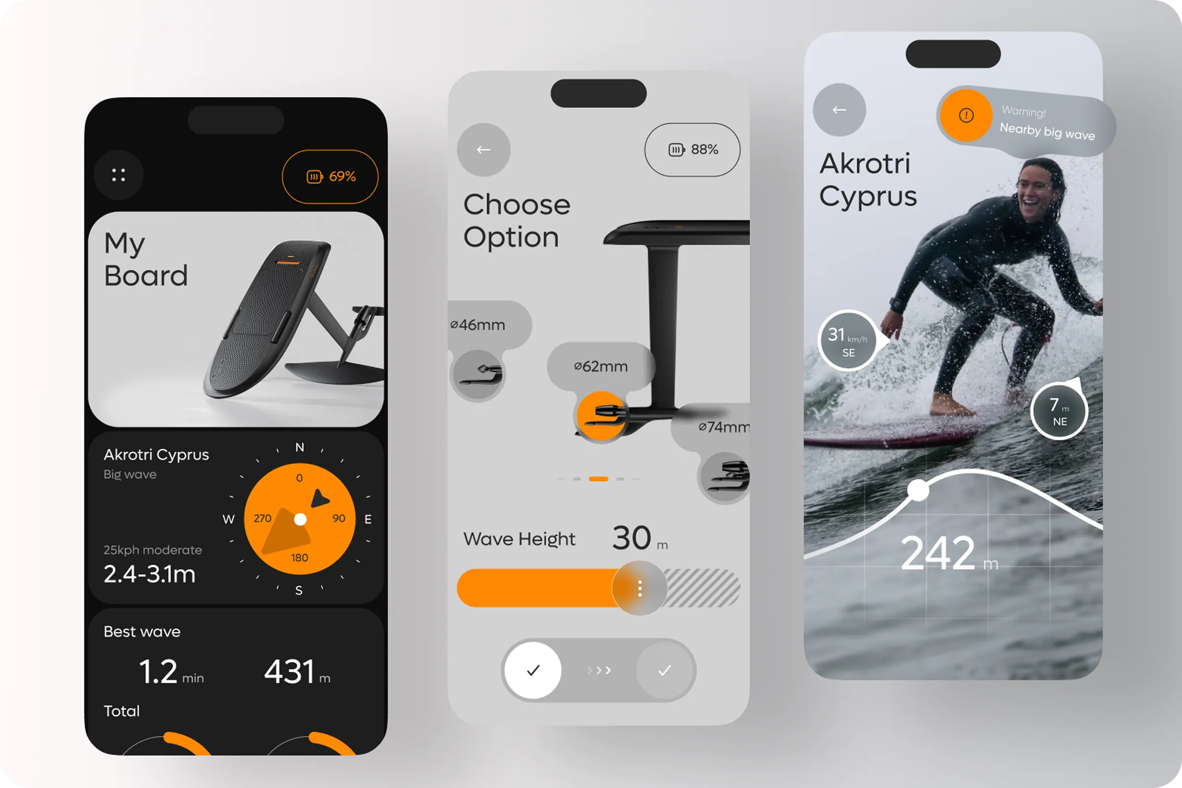 Flite Board Mobile App UI Design