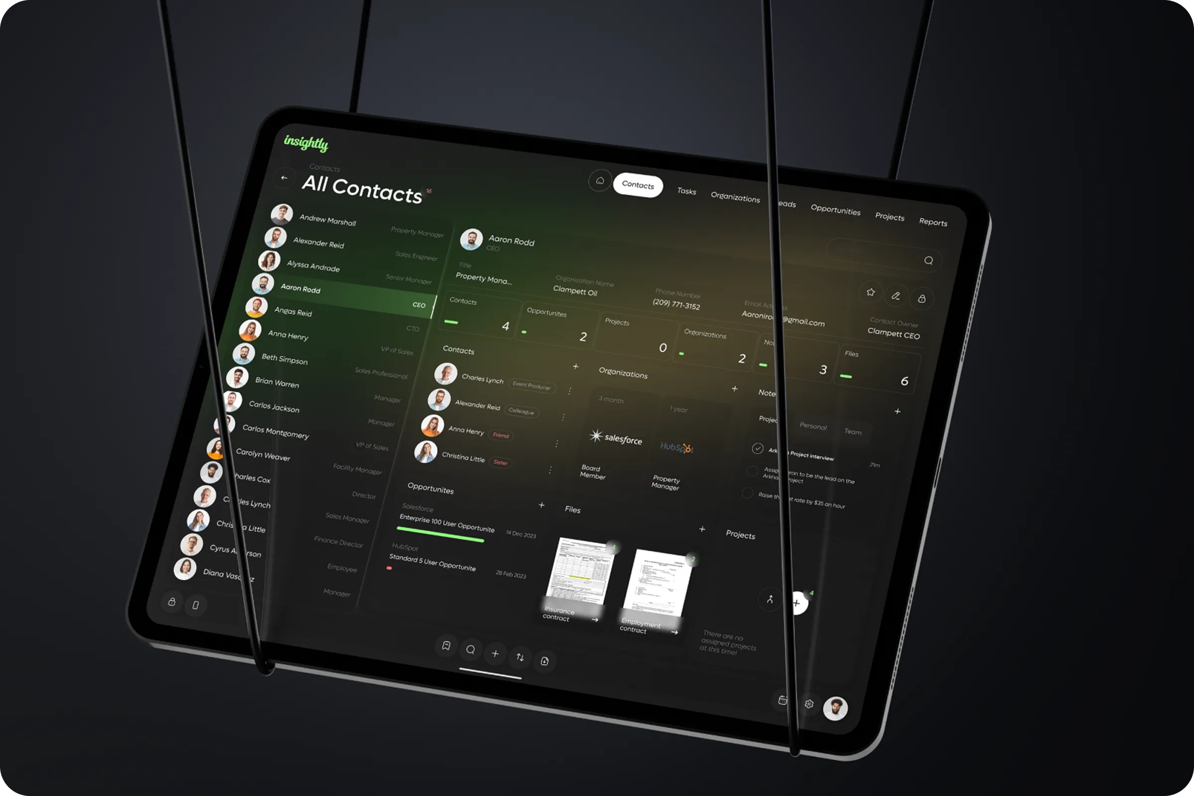 Contact Information Dashboard UI Design Contact Information Dashboard UI Design