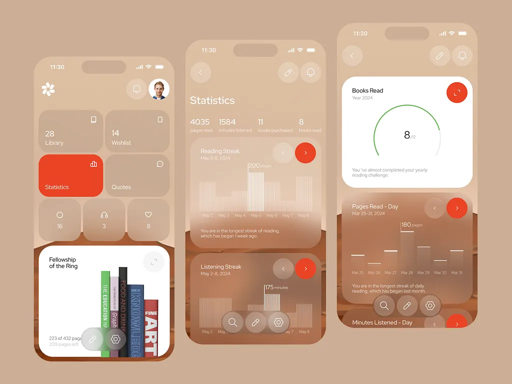 Book Tracker - Reading Mobile App Book Tracker - Reading Mobile App