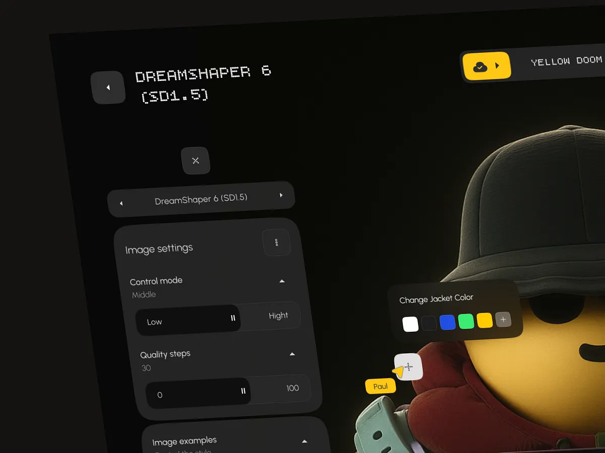 PicGen - AI Generator SaaS Dashboard PicGen - AI Generator SaaS Dashboard