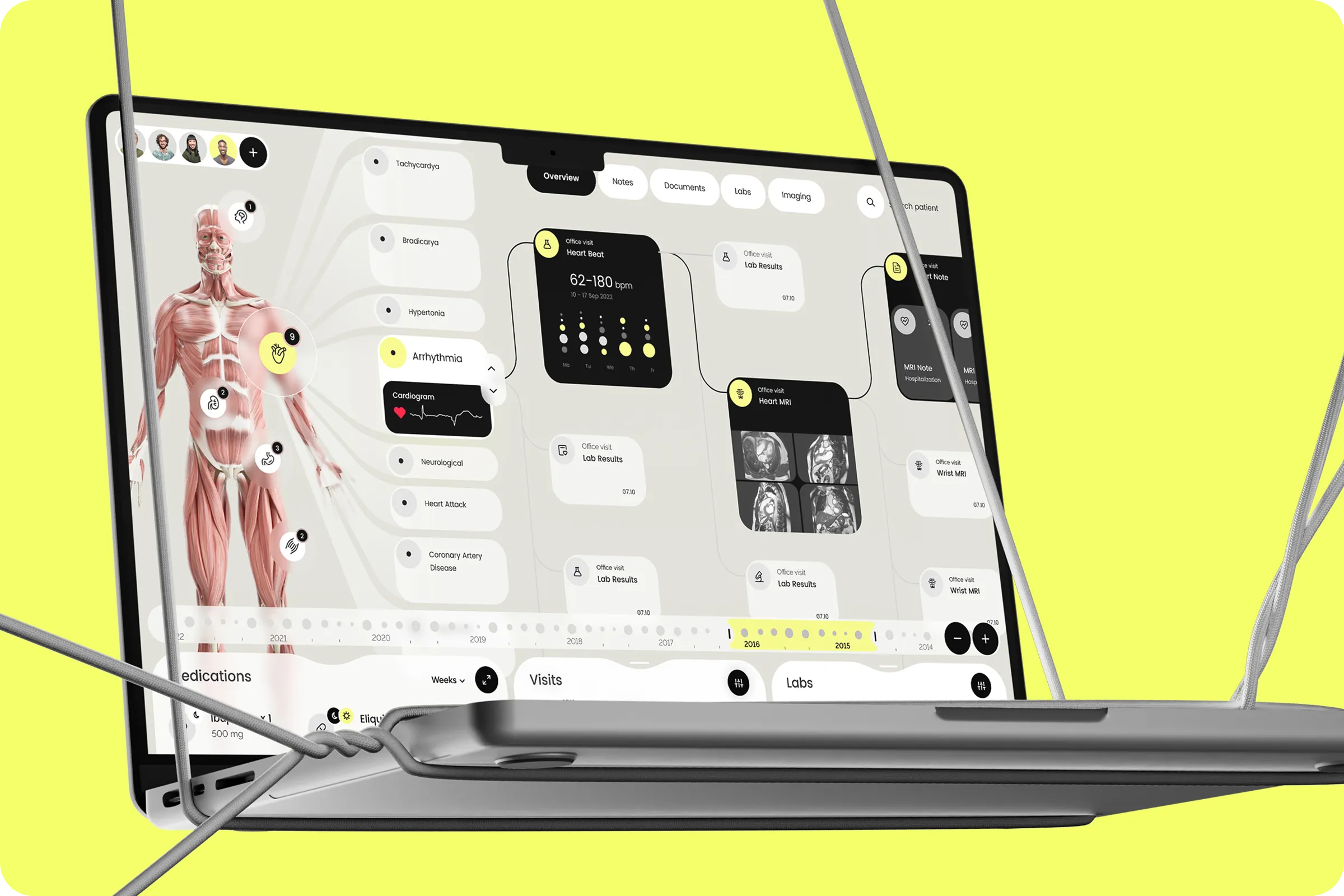 Medical Record System UI Design