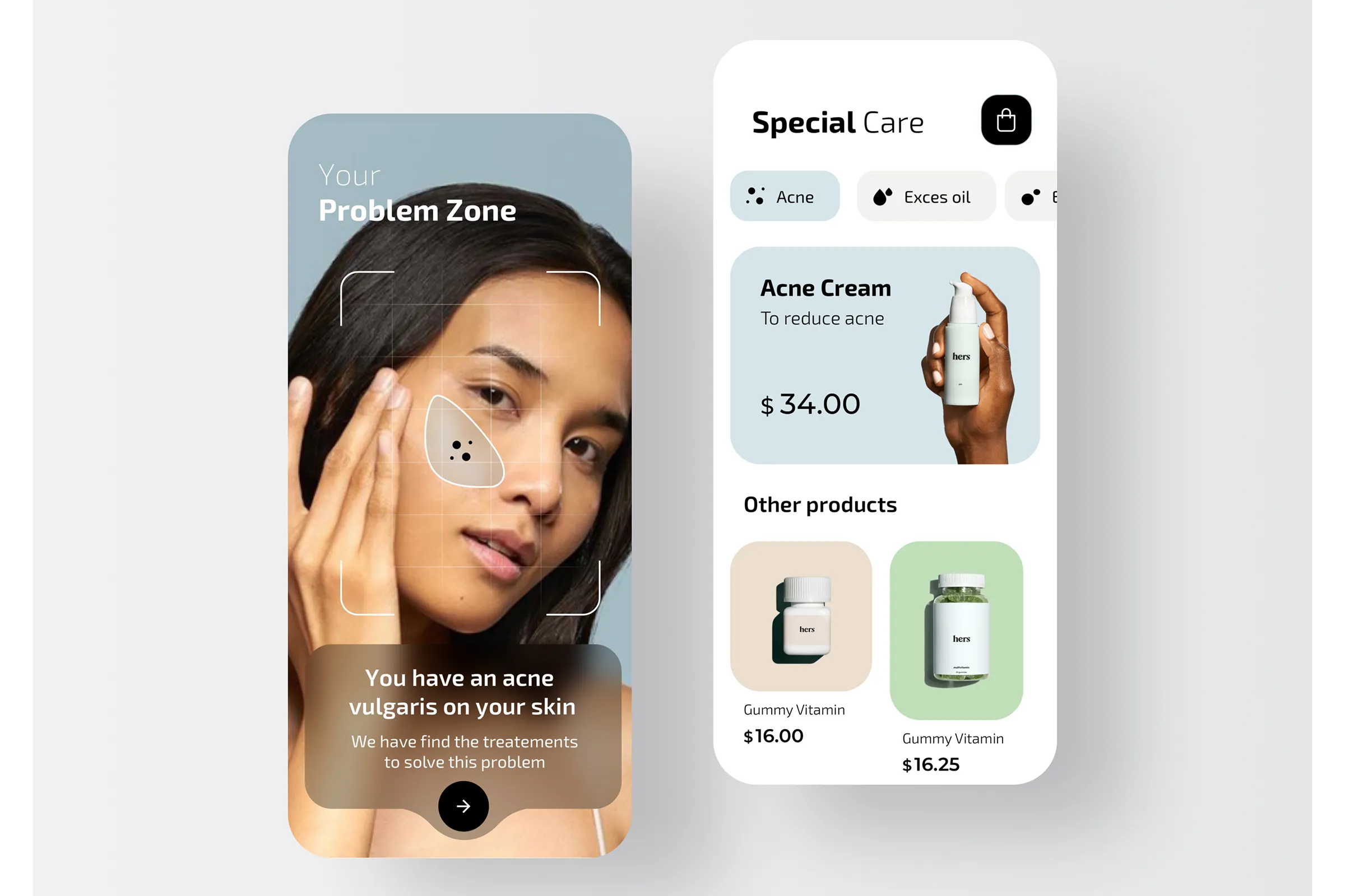 AI Skincare Mobile App