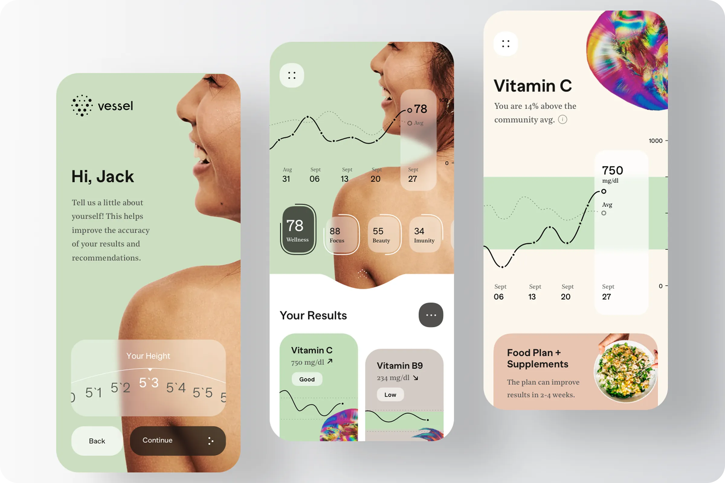 Mobile Health Dashboard UX Design Mobile Health Dashboard UX Design