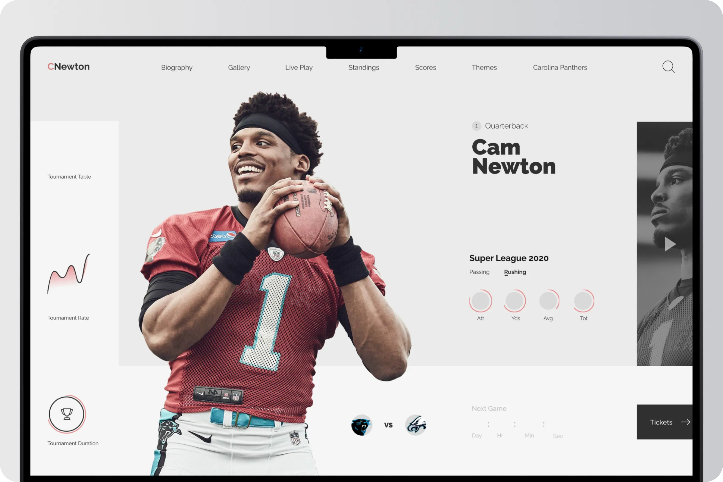 Athlete Performance Dashboard UI Athlete Performance Dashboard UI