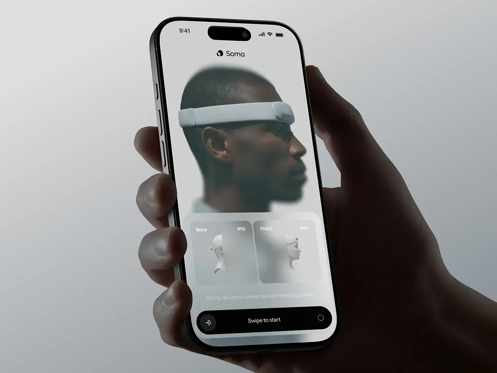 Soma UI – Brain Activity Monitoring App