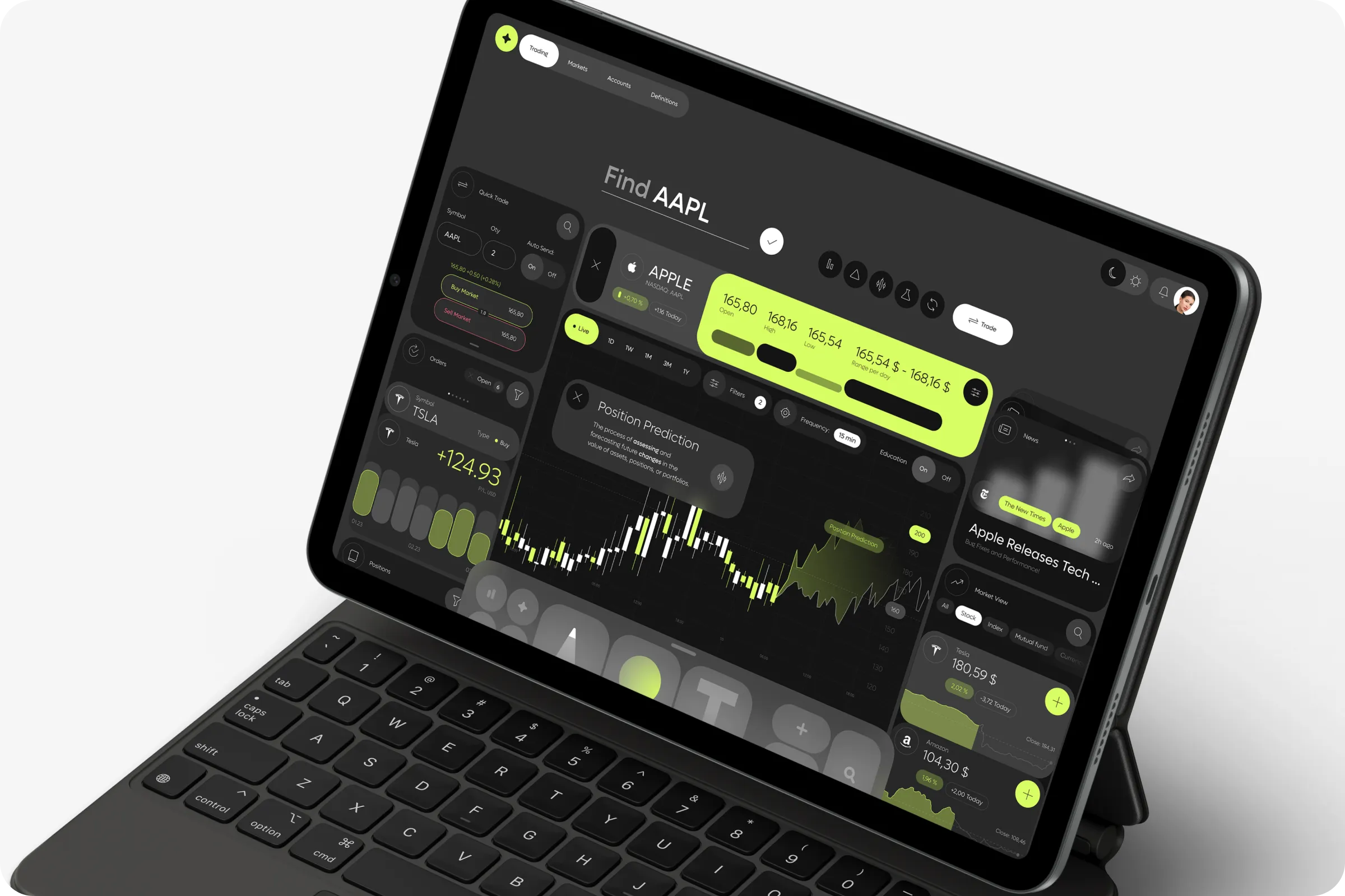 Online Broker Platform Design