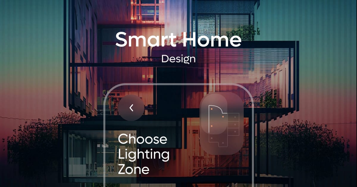SmartHome+ App: Home Automation UI UX Design