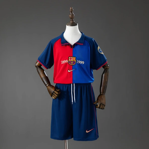 Barcelona Aniversário 100 Anos Retrô Kids