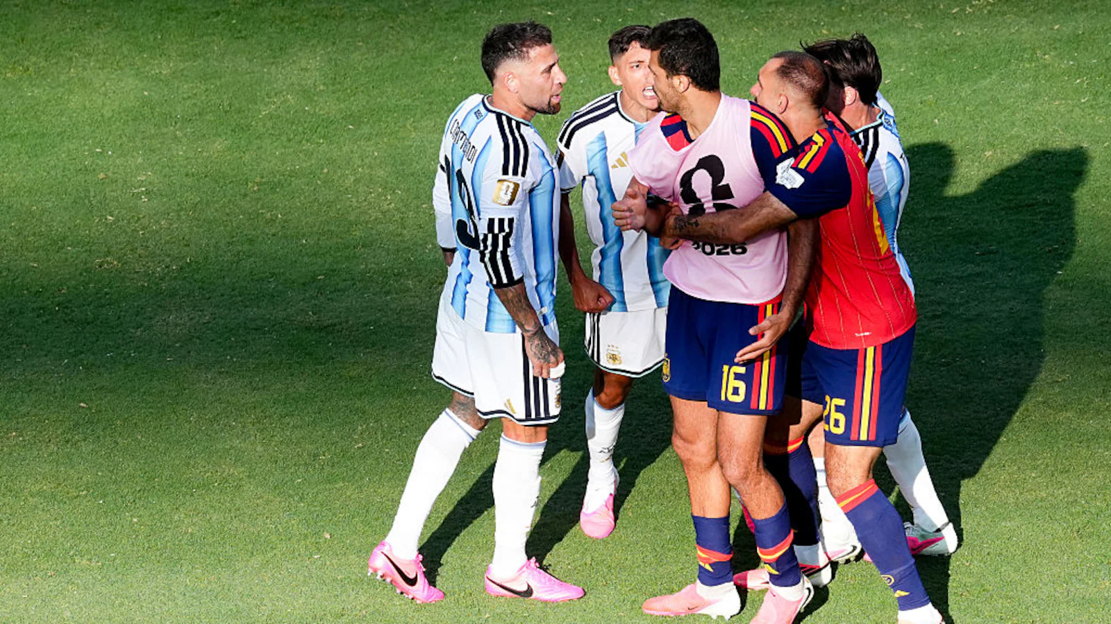 Otamendi Confronts Rodri and Laporte After World Cup Final as Refereeing Claims Spark Heated Exchange