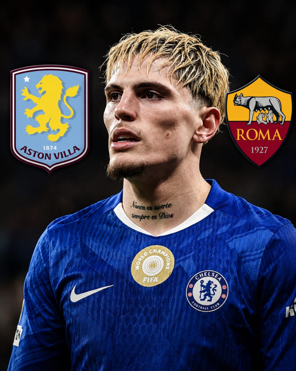 🚨 BREAKING: Aston Villa in Talks for Garnacho as Roma Push Hard for Chelsea Winger