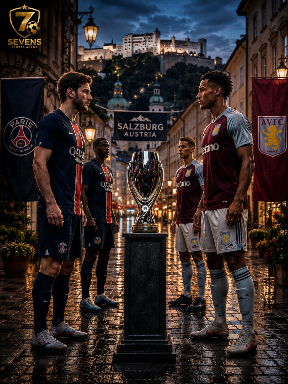 PSG vs Aston Villa: UEFA Super Cup Showdown Puts European Champions Head-to-Head