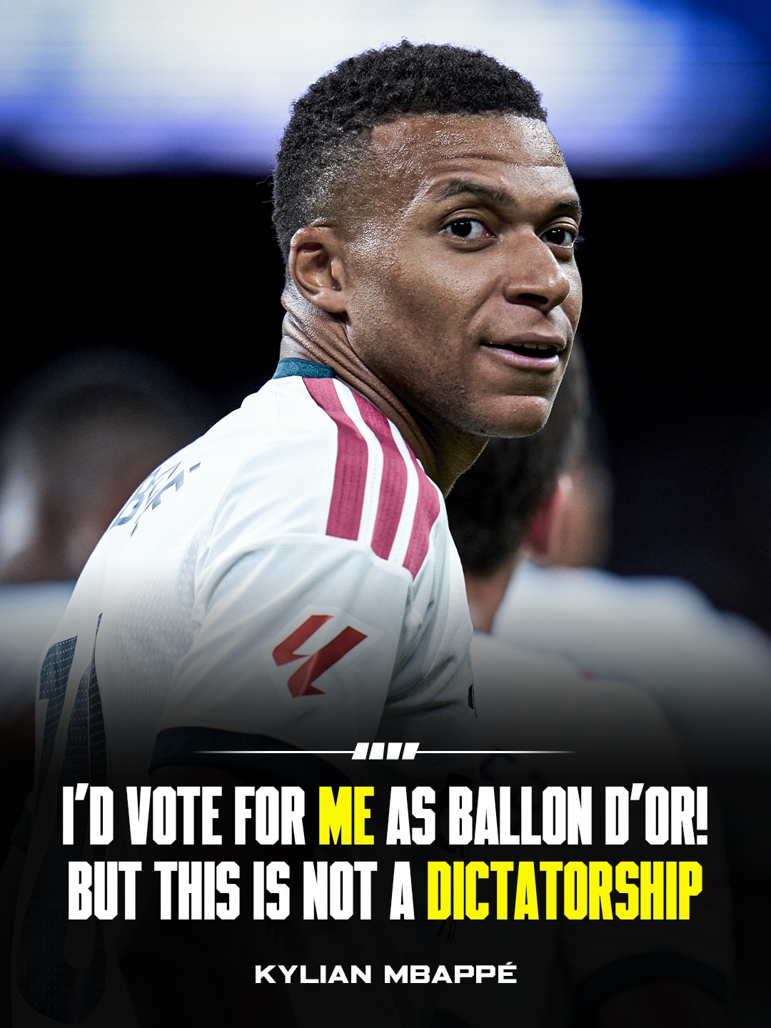 Mbappé: “I’d Vote for Me for Ballon d’Or — This Is Not a Dictatorship”