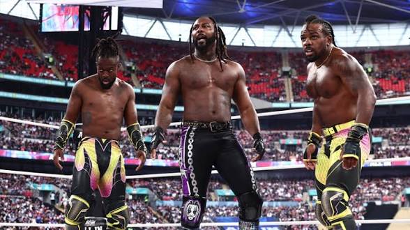 Swerve Strickland and The New Level Defend Trios Titles