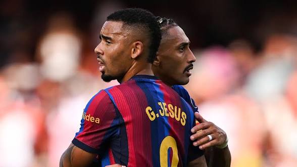Gabriel Jesus Enters Rivaldo Territory With Emotional Barcelona Home Debut