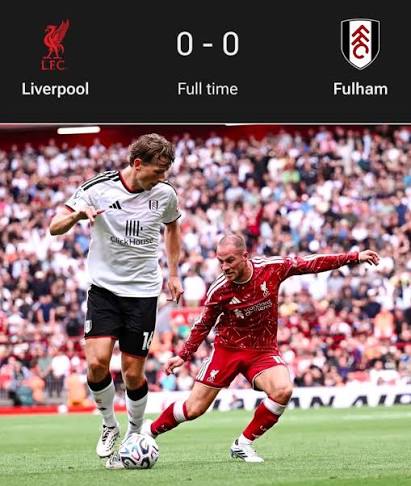 Liverpool 0–0 Fulham: Reds Held to Frustrating Draw at Anfield