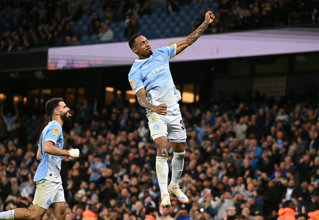 Manchester City 5β0 Norwich: Floyd Samba Announces Himself as City Cruise Into Carabao Cup Fourth Round