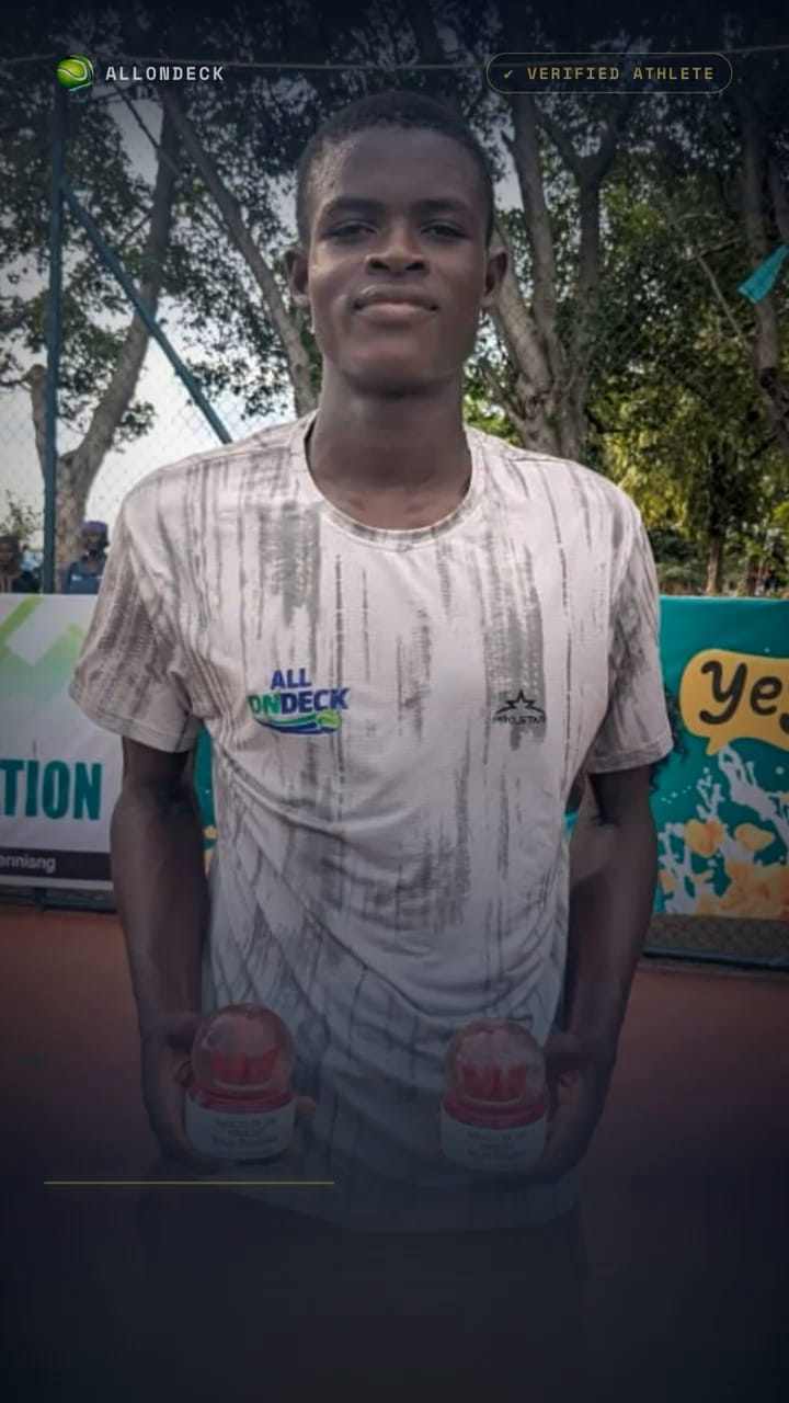 Meet Gbolahan Oluwajuwan: The Nigerian Teenager Building His Tennis Future With a 10.0 UTR